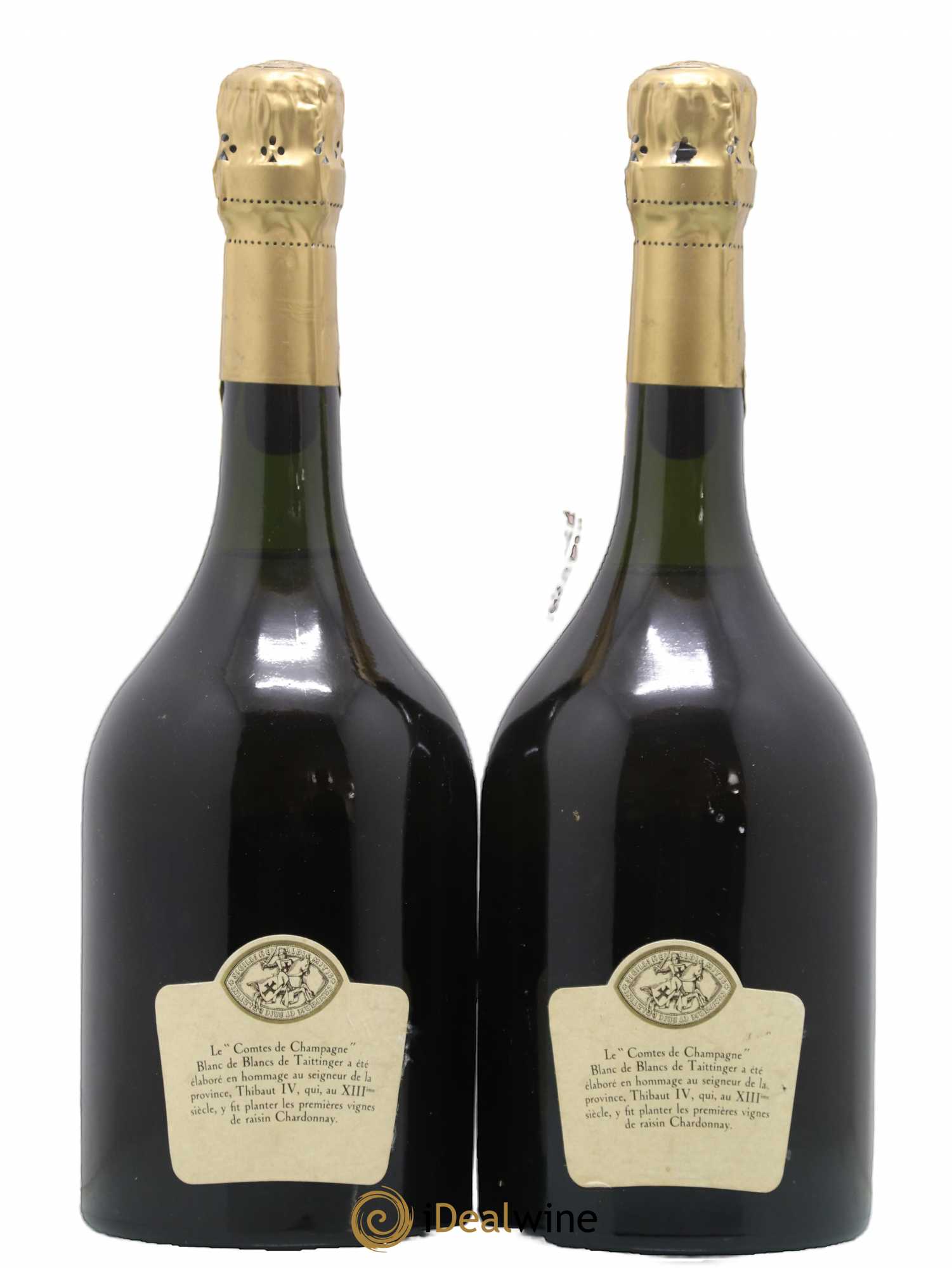 Comtes de Champagne Taittinger 1976 - Lot de 2 bouteilles - 1