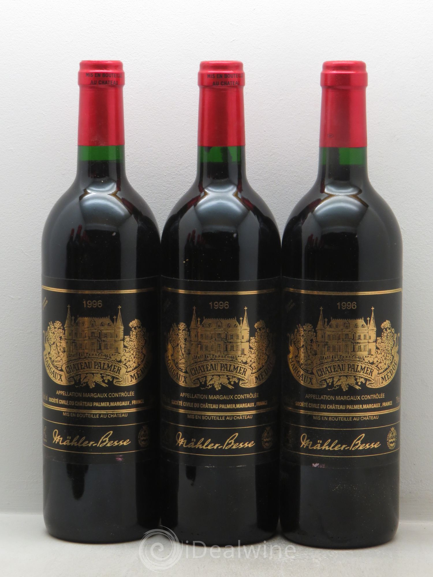 Château Palmer 3ème Grand Cru Classé 1996 - Lot de 12 bouteilles - 1