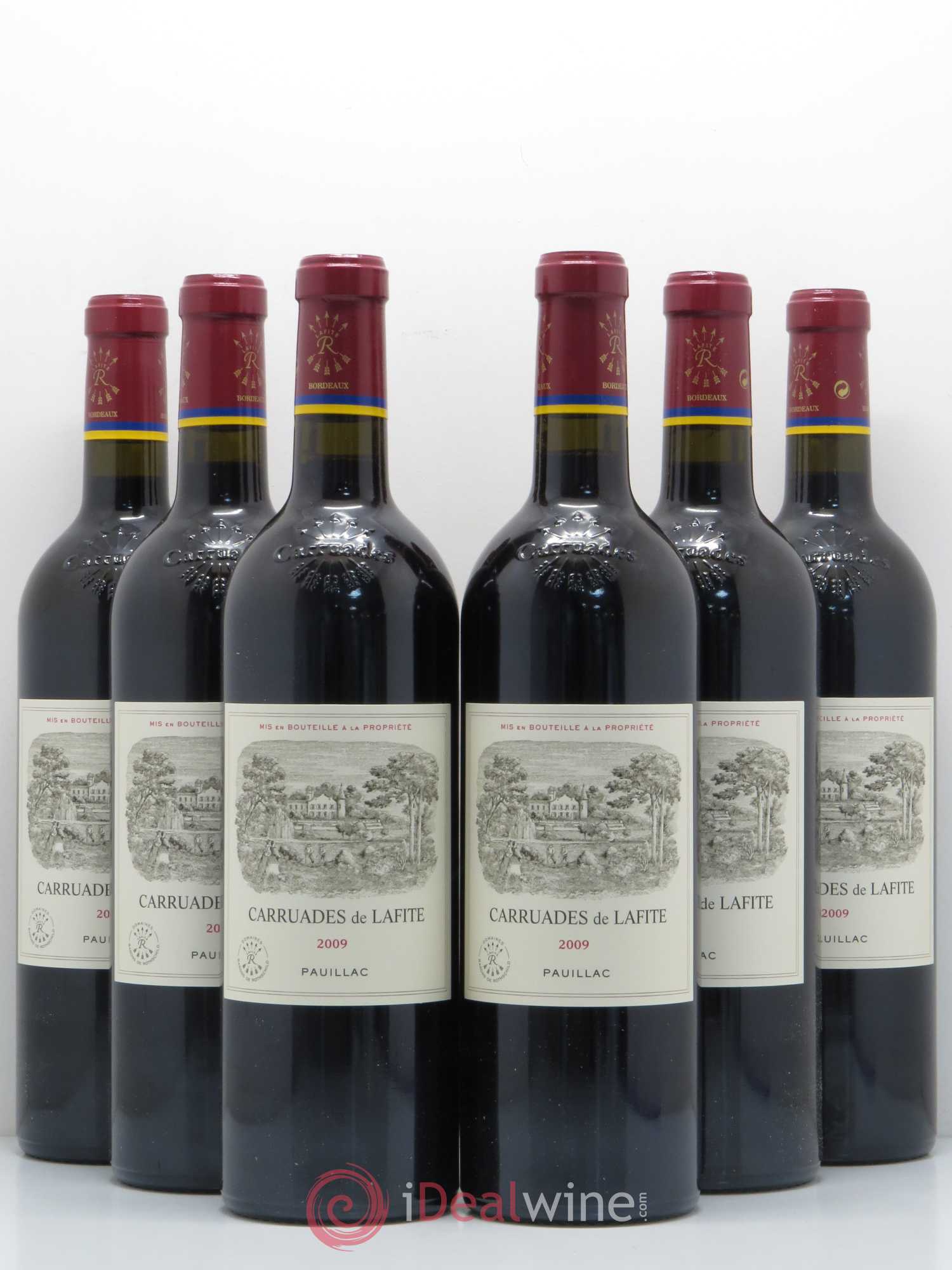 Carruades de Lafite Rothschild Second Vin 2009 - Lot de 6 bouteilles - 0
