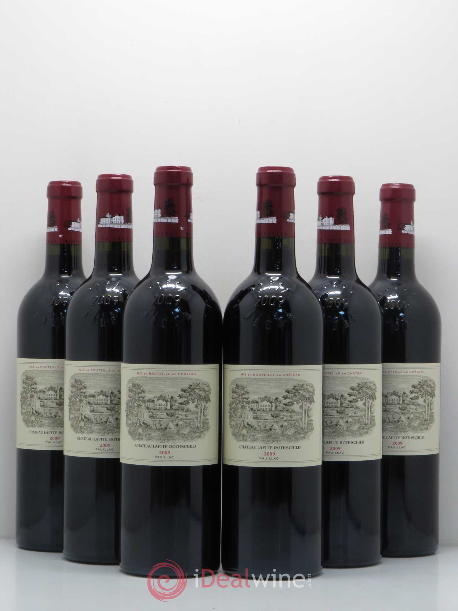 Château Lafite Rothschild 1er Grand Cru Classé 2009 - Lot de 6 bouteilles - 0