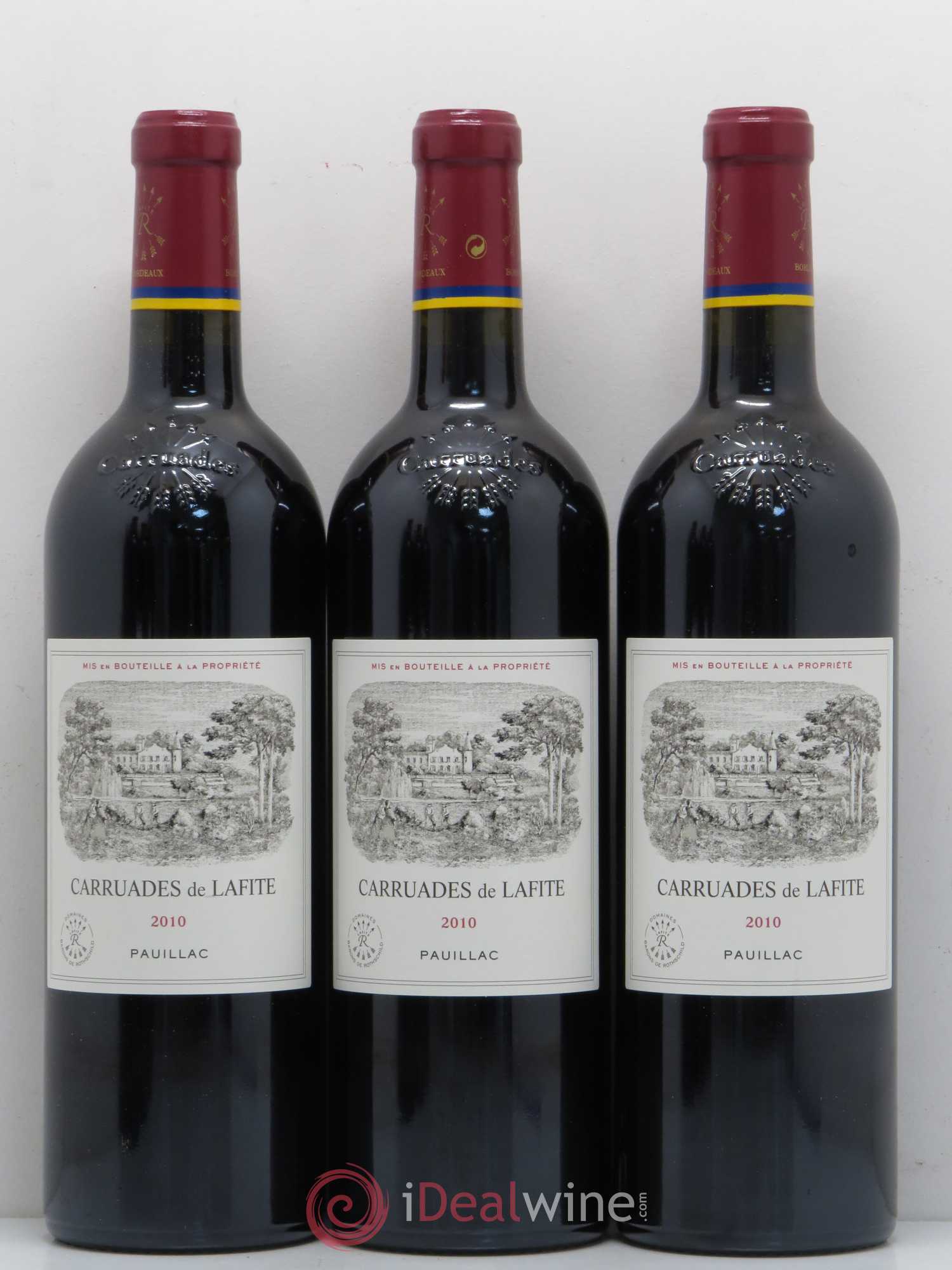 Carruades de Lafite Rothschild Second Vin 2010 - Lot de 6 bouteilles - 1
