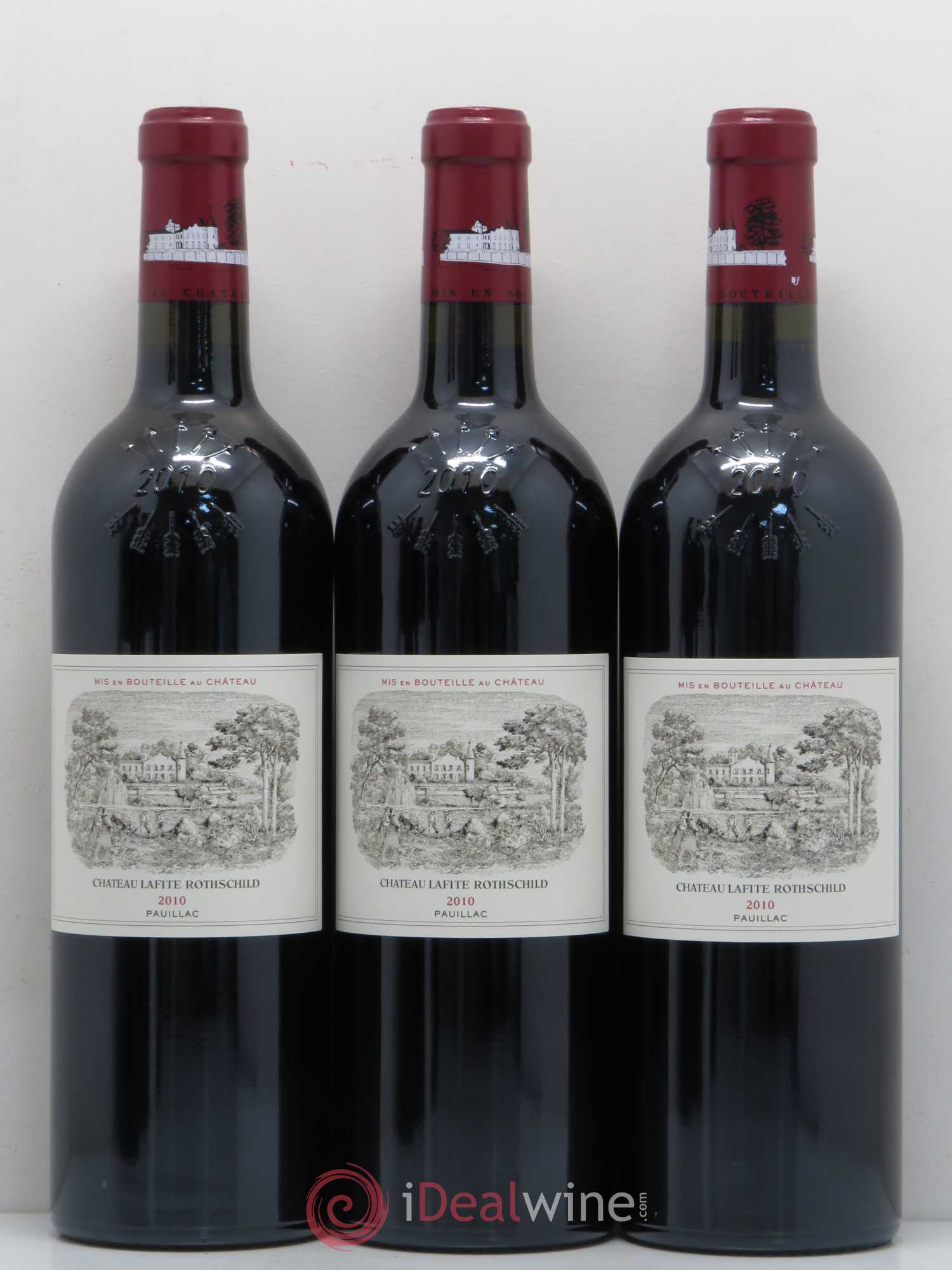 Château Lafite Rothschild 1er Grand Cru Classé 2010 - Lot de 6 bouteilles - 1