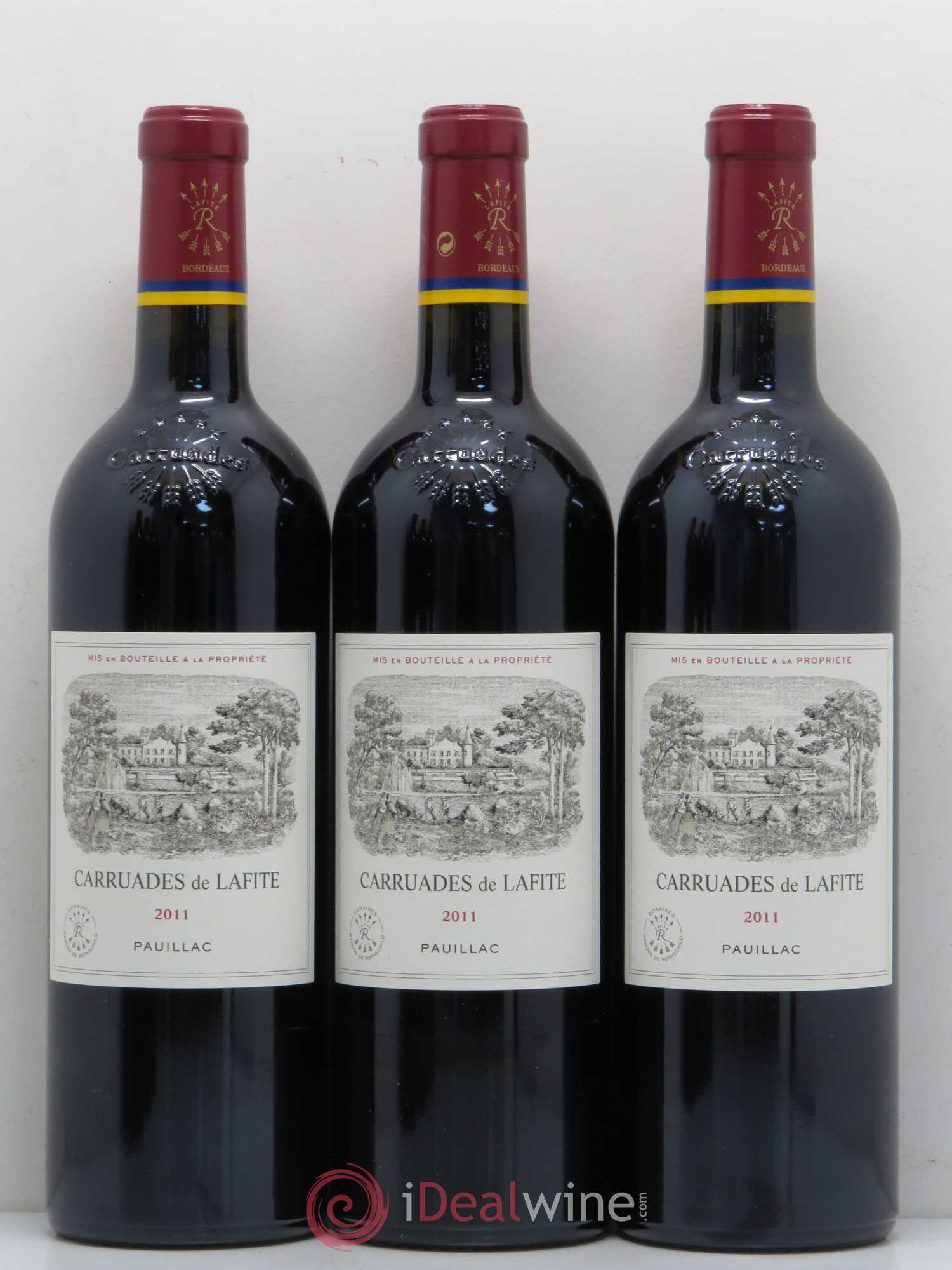 Carruades de Lafite Rothschild Second Vin 2011 - Lot de 6 bouteilles - 1