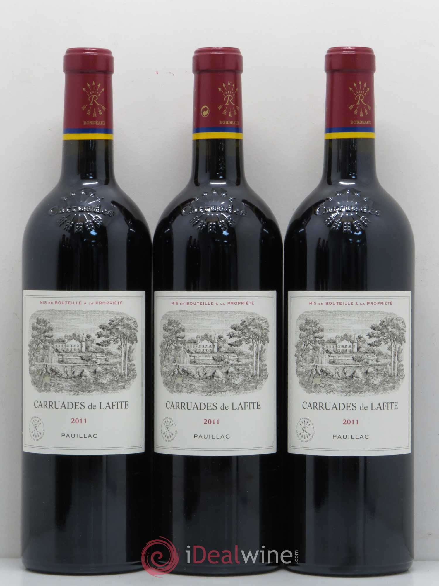 Carruades de Lafite Rothschild Second Vin 2011 - Lot de 6 bouteilles - 1