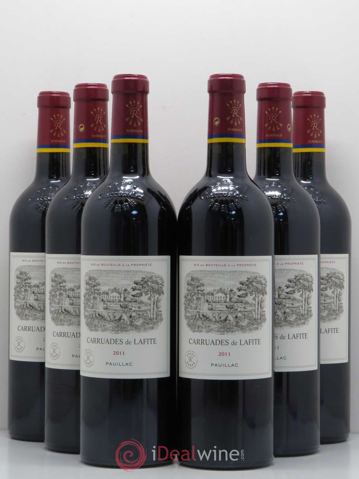 Carruades de Lafite Rothschild Second Vin 2011 - Lot de 6 bouteilles - 0