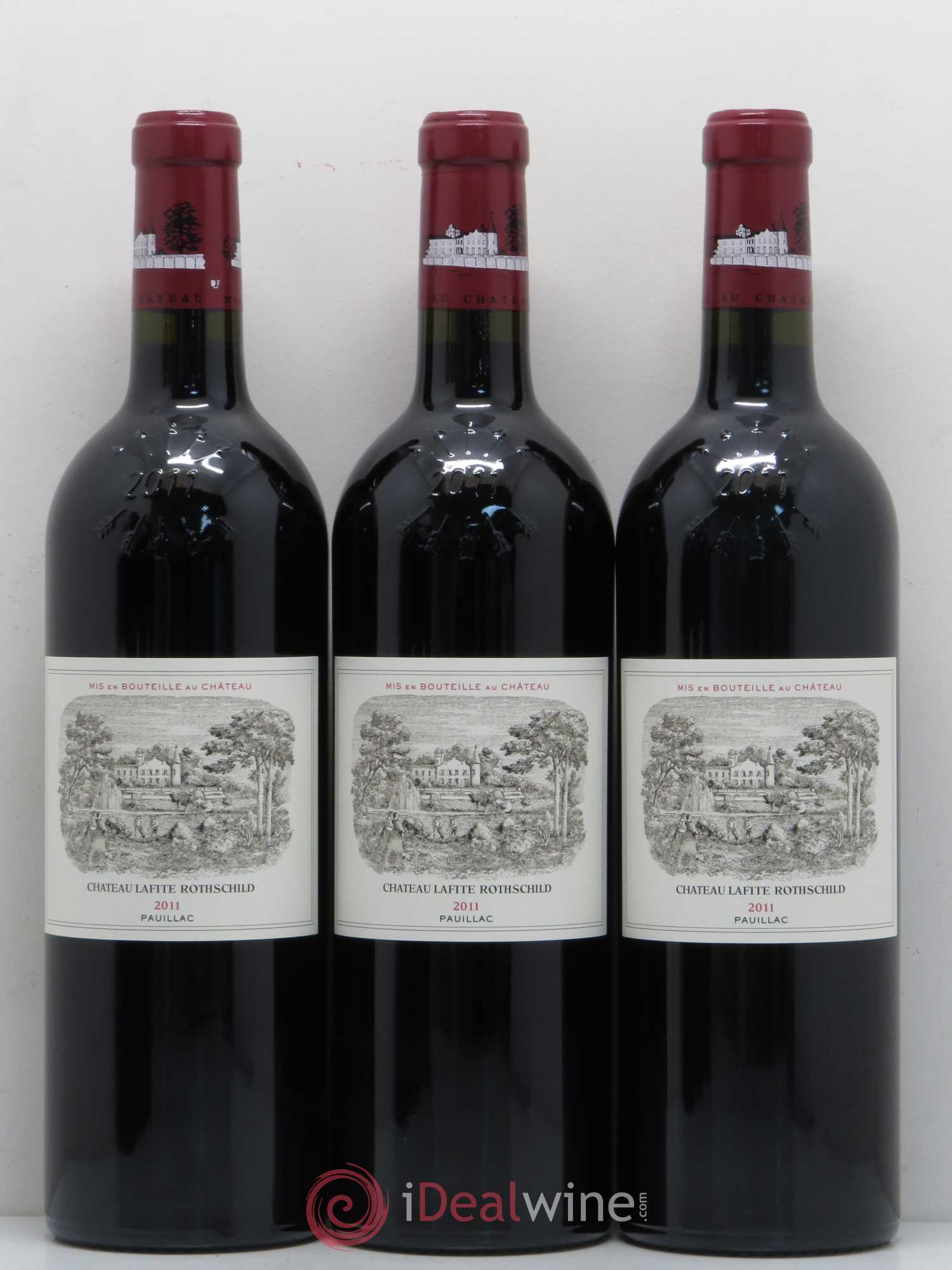 Château Lafite Rothschild 1er Grand Cru Classé 2011 - Lot de 6 bouteilles - 1
