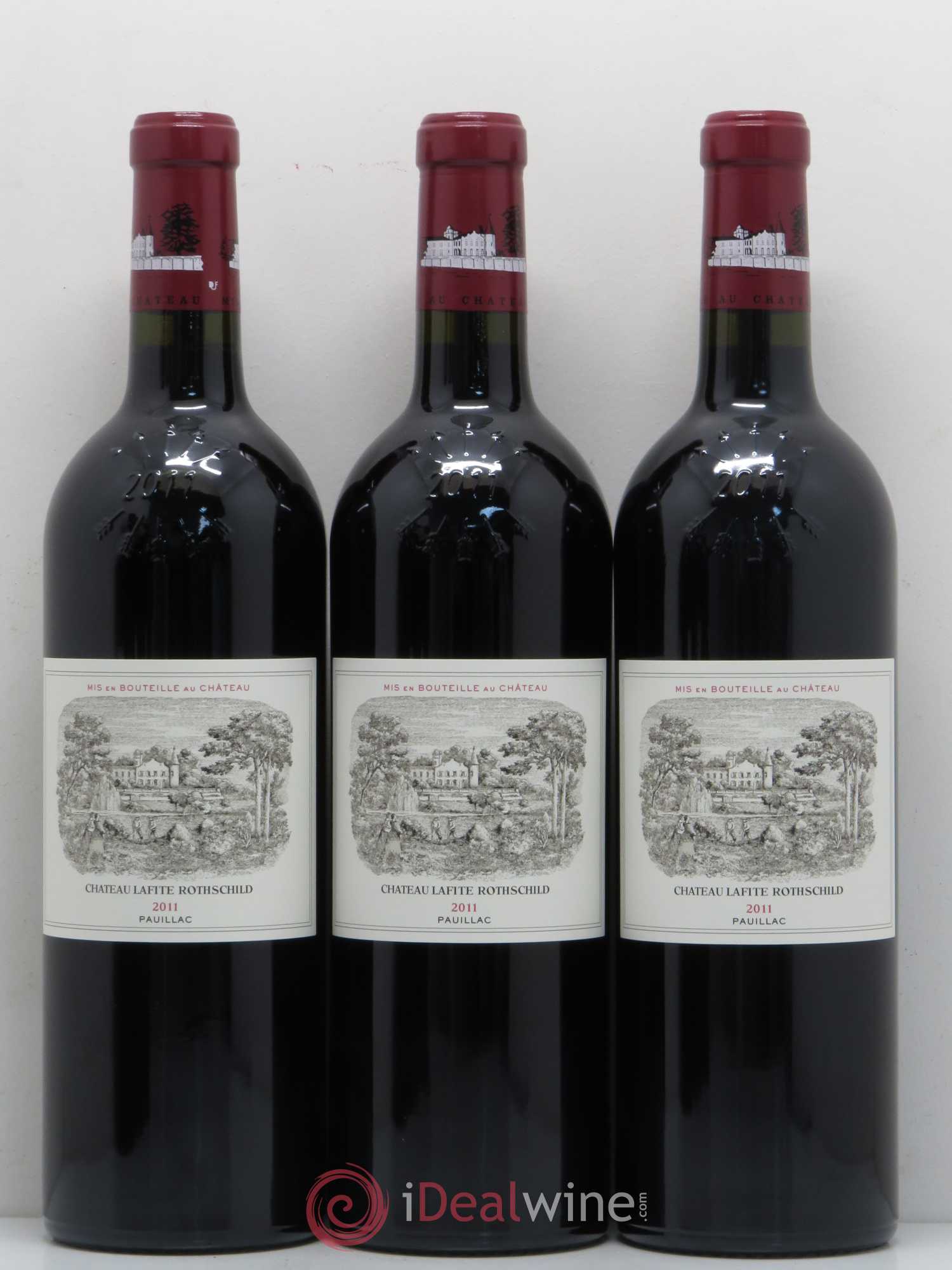Château Lafite Rothschild 1er Grand Cru Classé 2011 - Lot de 6 bouteilles - 1