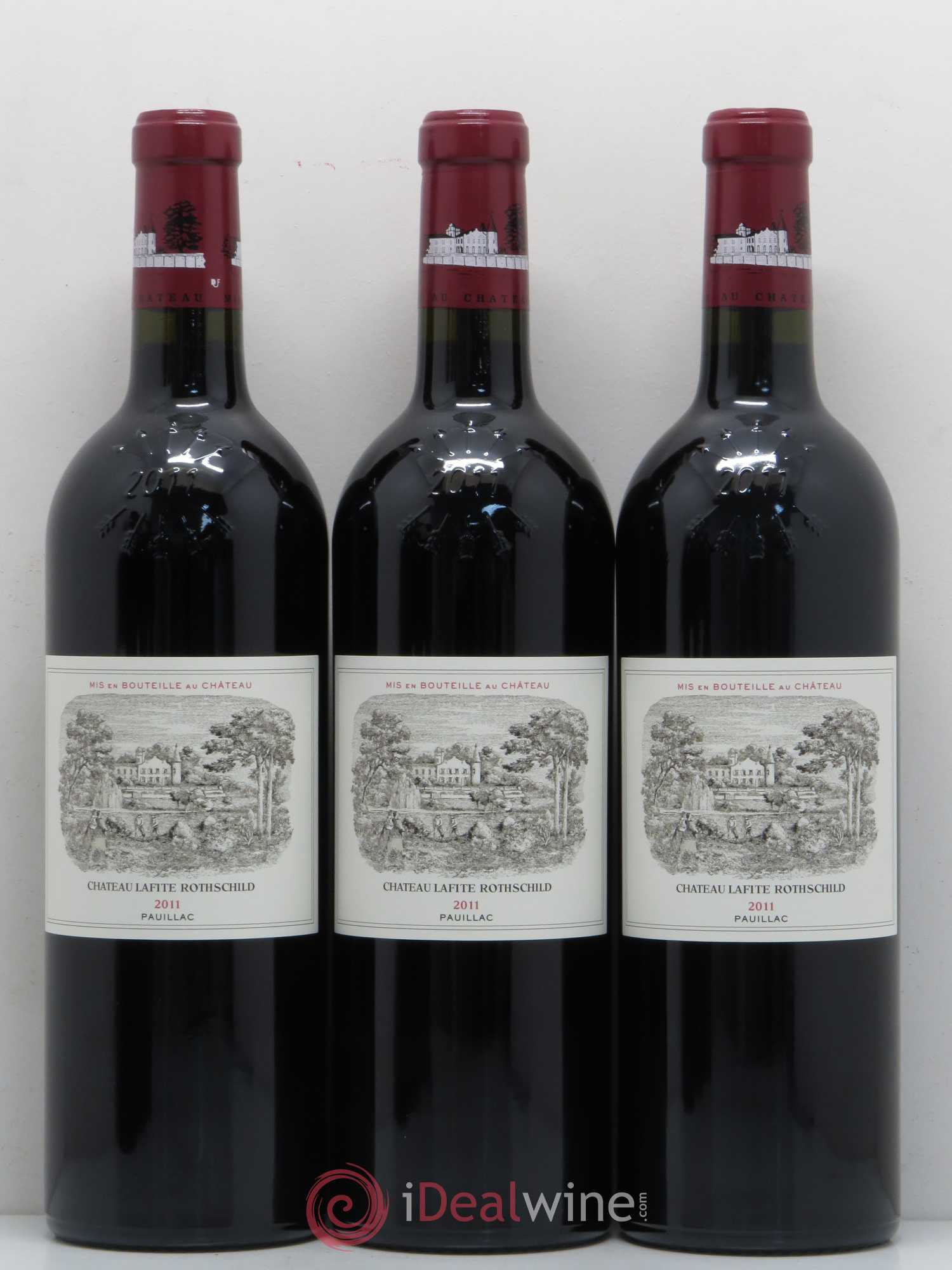 Château Lafite Rothschild 1er Grand Cru Classé 2011 - Lot de 6 bouteilles - 1