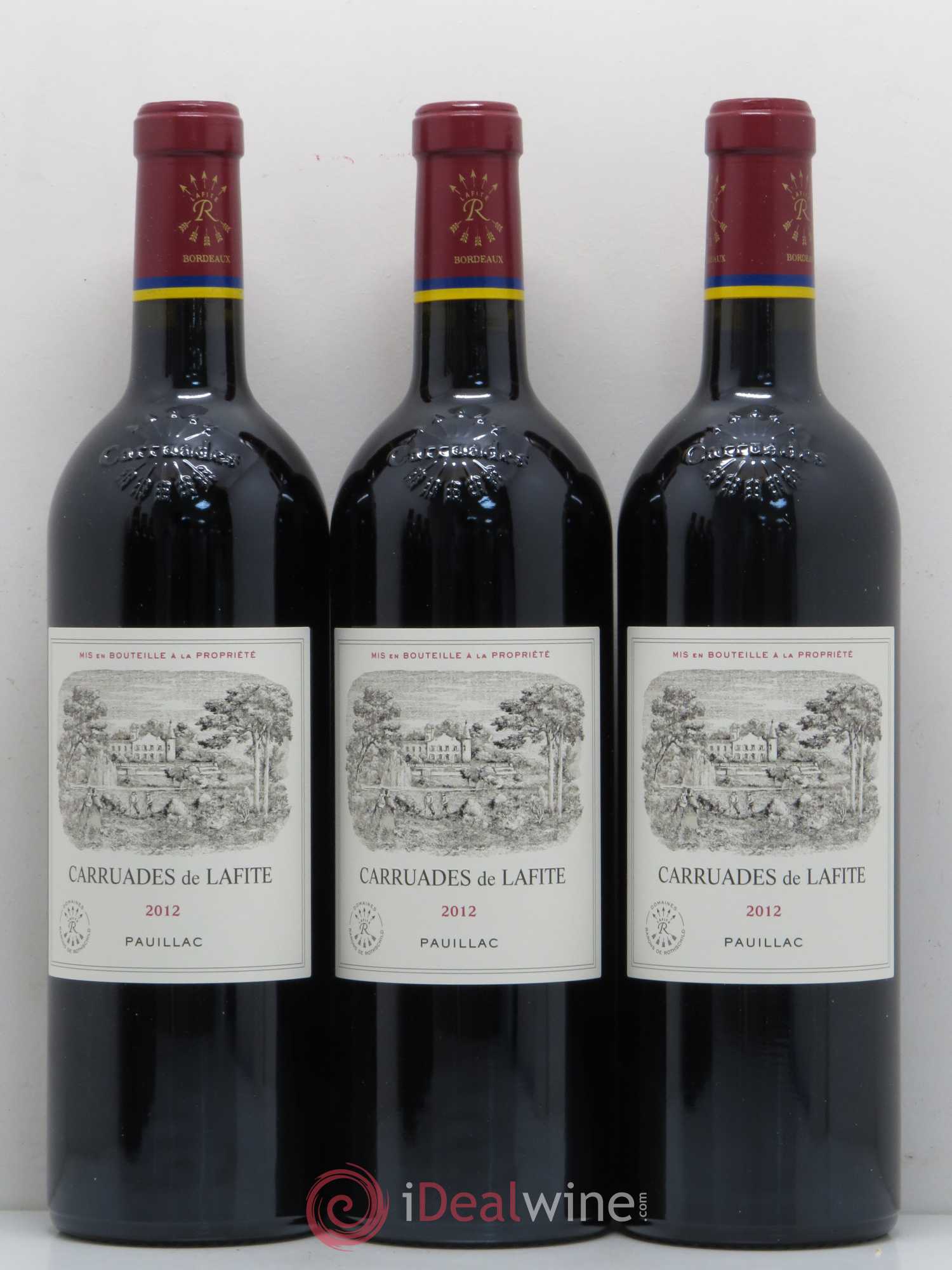 Carruades de Lafite Rothschild Second Vin 2012 - Lot de 6 bouteilles - 1