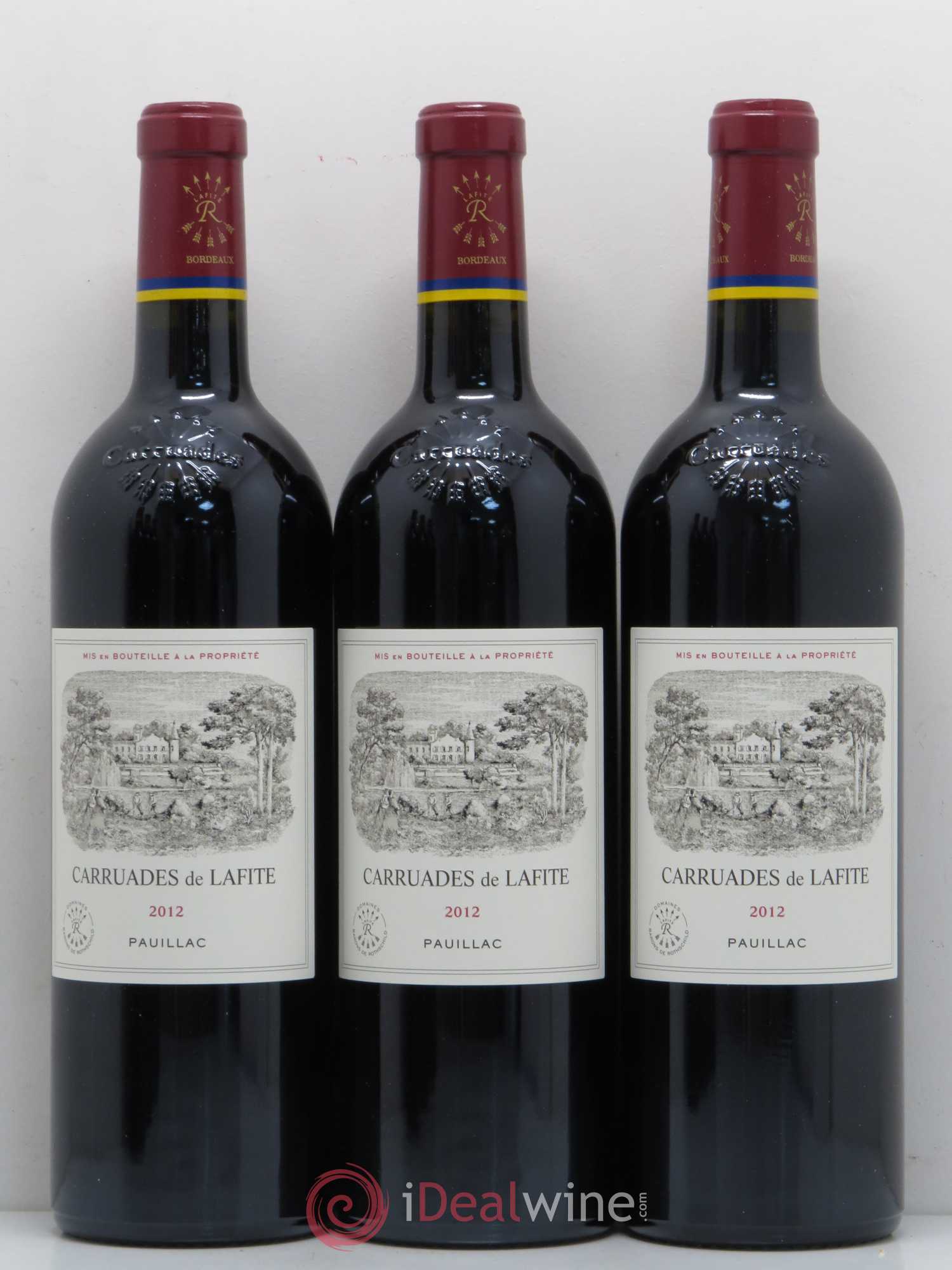 Carruades de Lafite Rothschild Second Vin 2012 - Lot de 6 bouteilles - 2