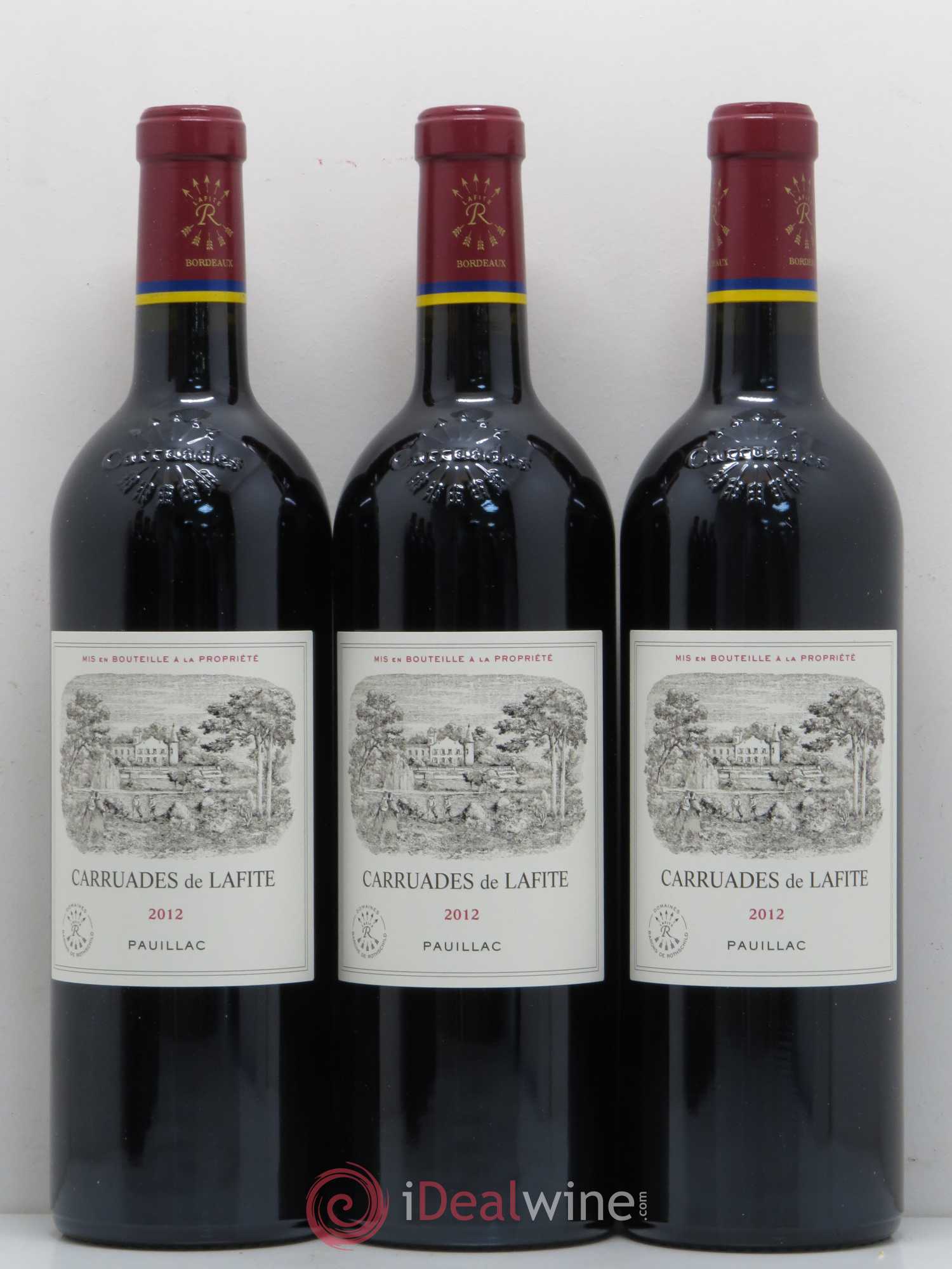 Carruades de Lafite Rothschild Second Vin 2012 - Lot de 6 bouteilles - 2