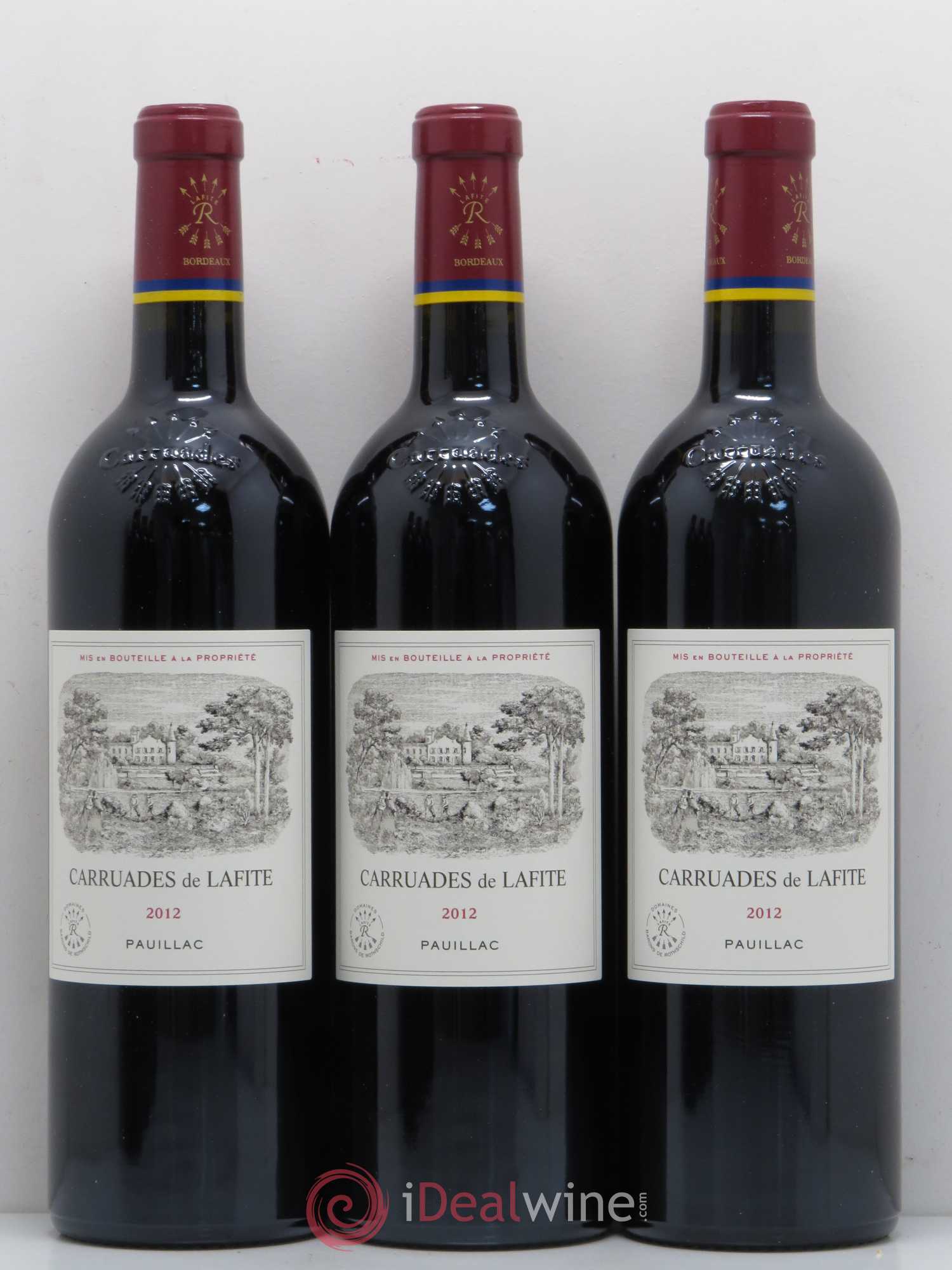 Carruades de Lafite Rothschild Second Vin 2012 - Lot de 6 bouteilles - 1