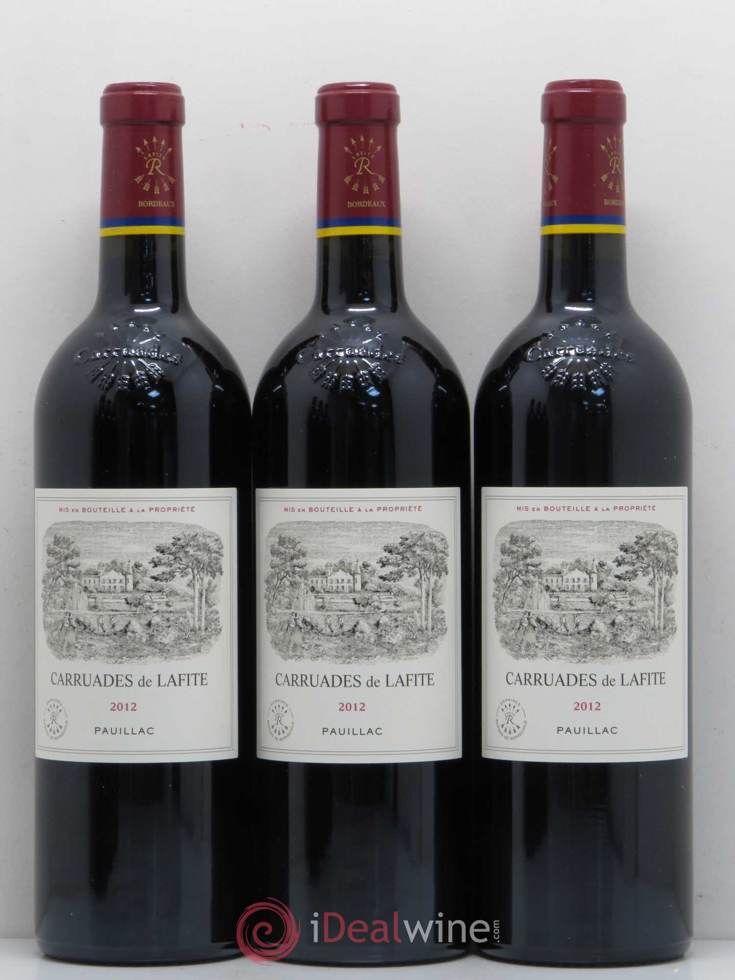 Carruades de Lafite Rothschild Second Vin 2012 - Lot de 6 bouteilles - 1