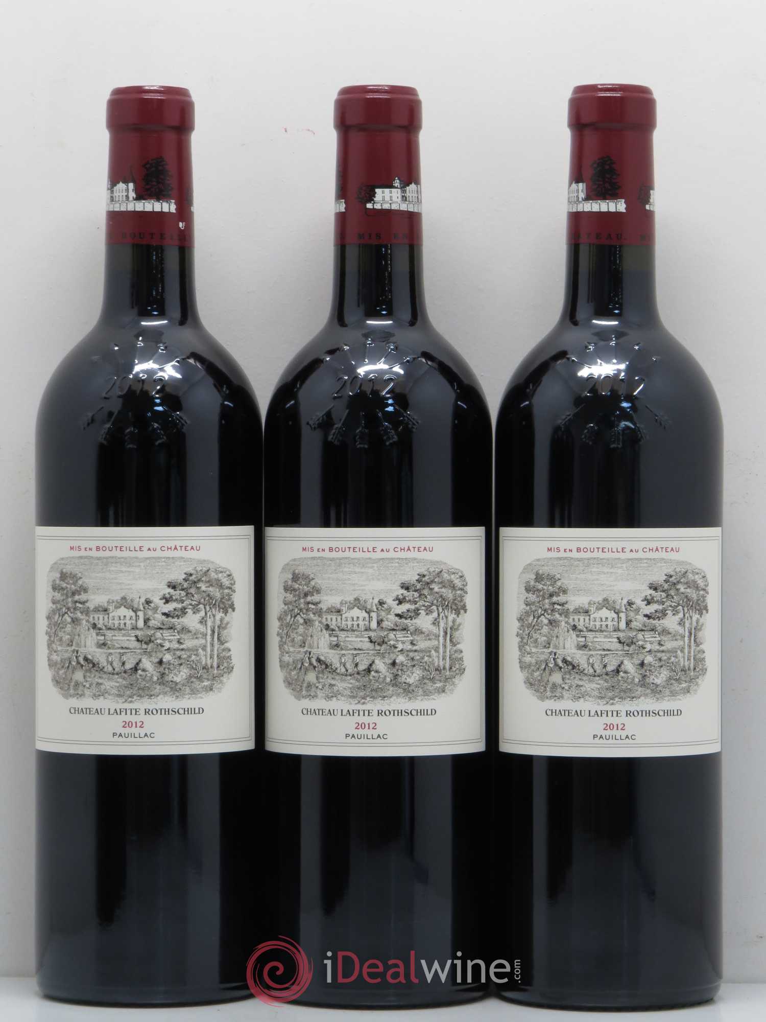 Château Lafite Rothschild 1er Grand Cru Classé 2012 - Lot de 6 bouteilles - 1