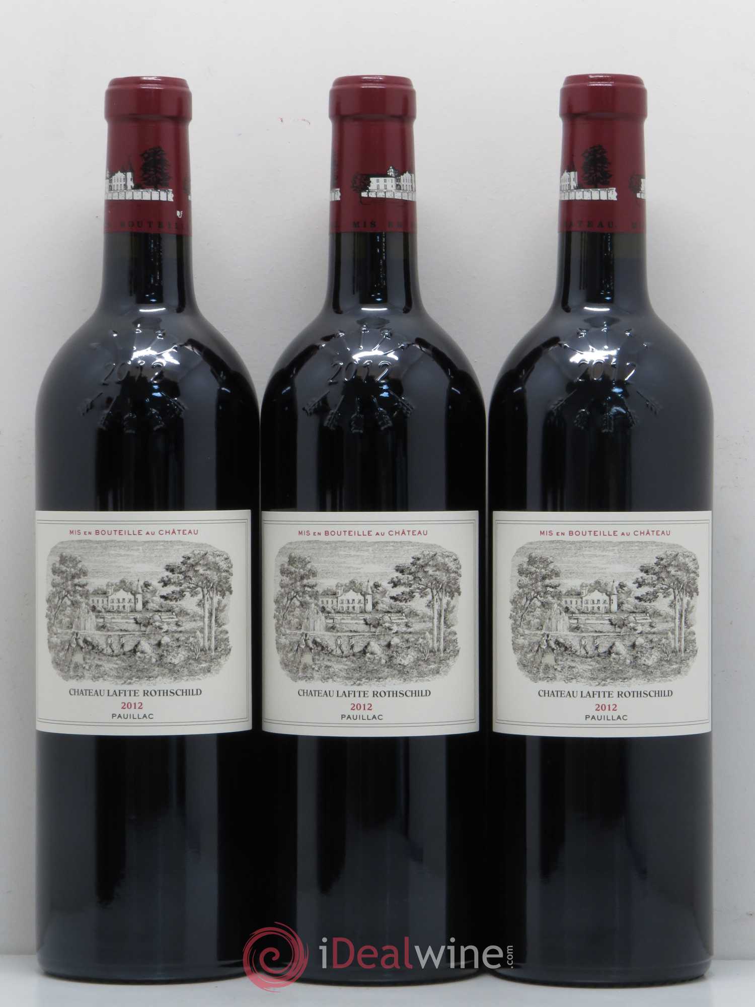 Château Lafite Rothschild 1er Grand Cru Classé 2012 - Lot de 6 bouteilles - 1