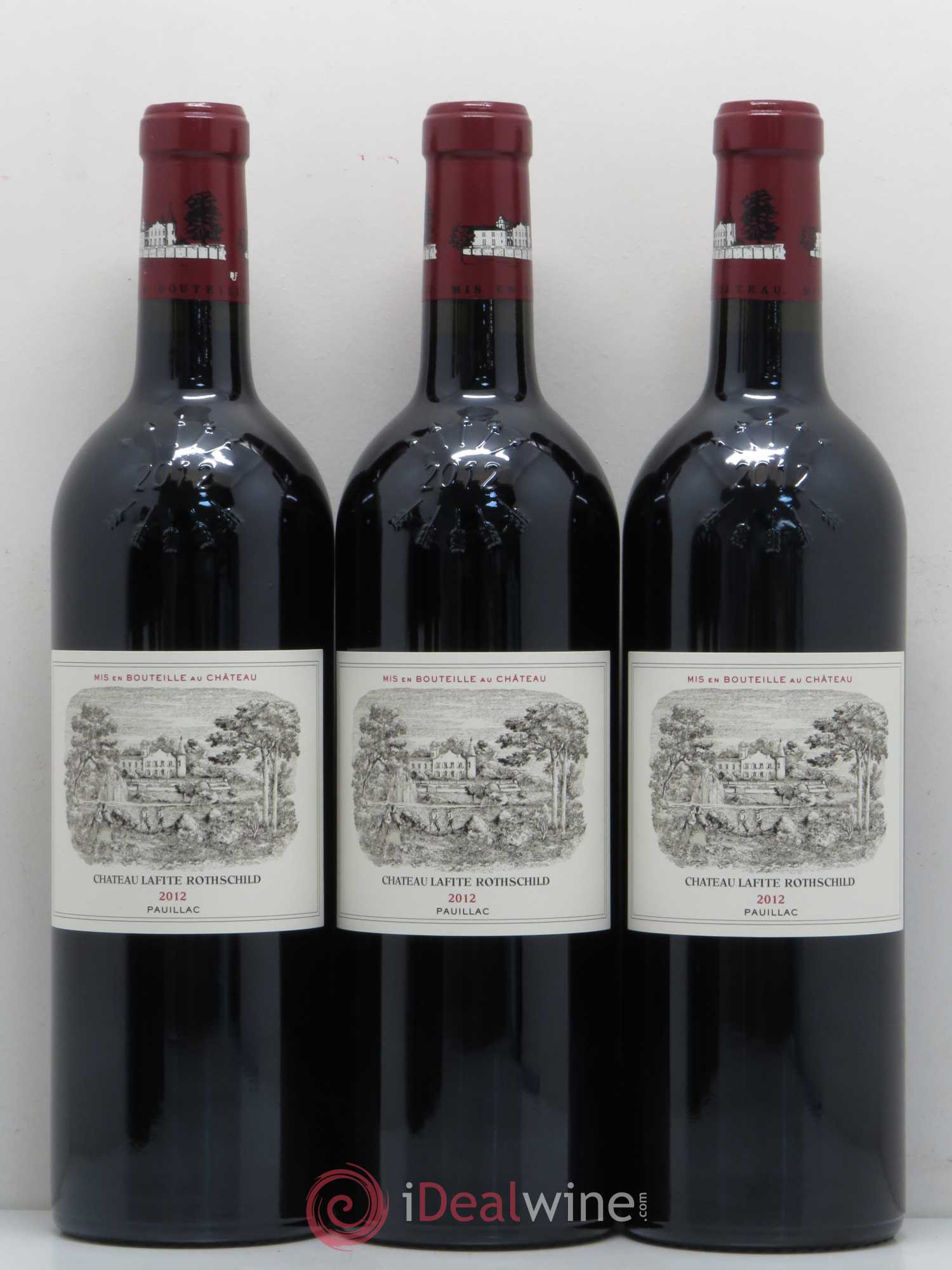 Château Lafite Rothschild 1er Grand Cru Classé 2012 - Lot de 6 bouteilles - 1