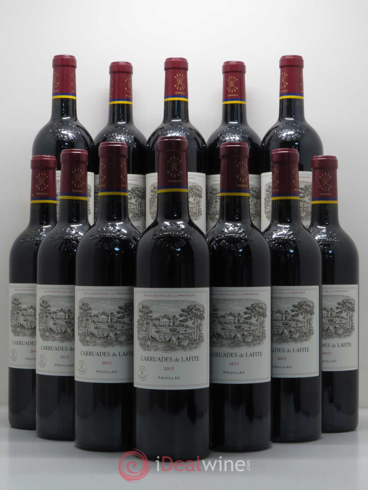 Carruades de Lafite Rothschild Second Vin 2013 - Lot de 12 bouteilles - 0