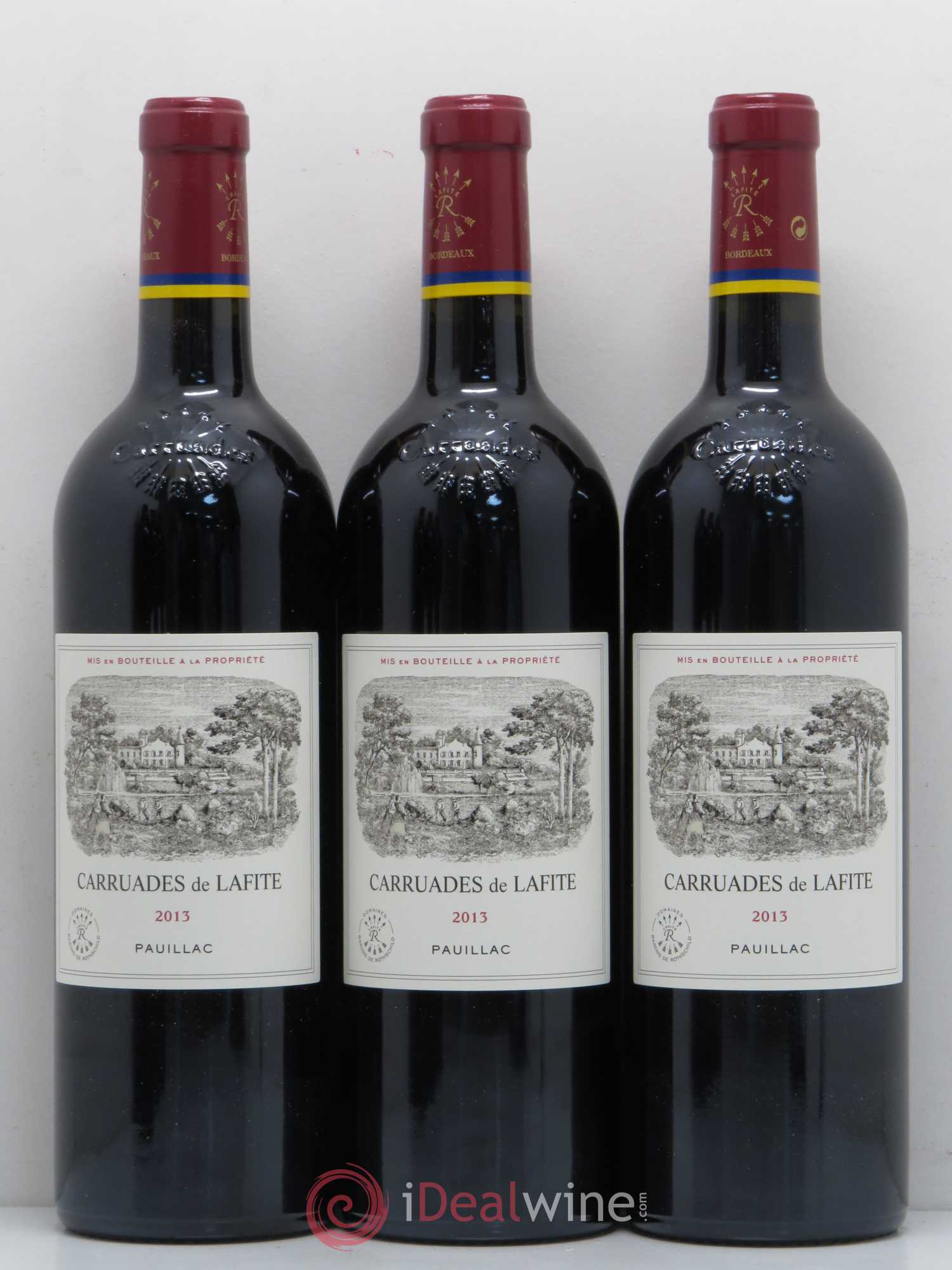 Carruades de Lafite Rothschild Second Vin 2013 - Lot de 6 bouteilles - 1