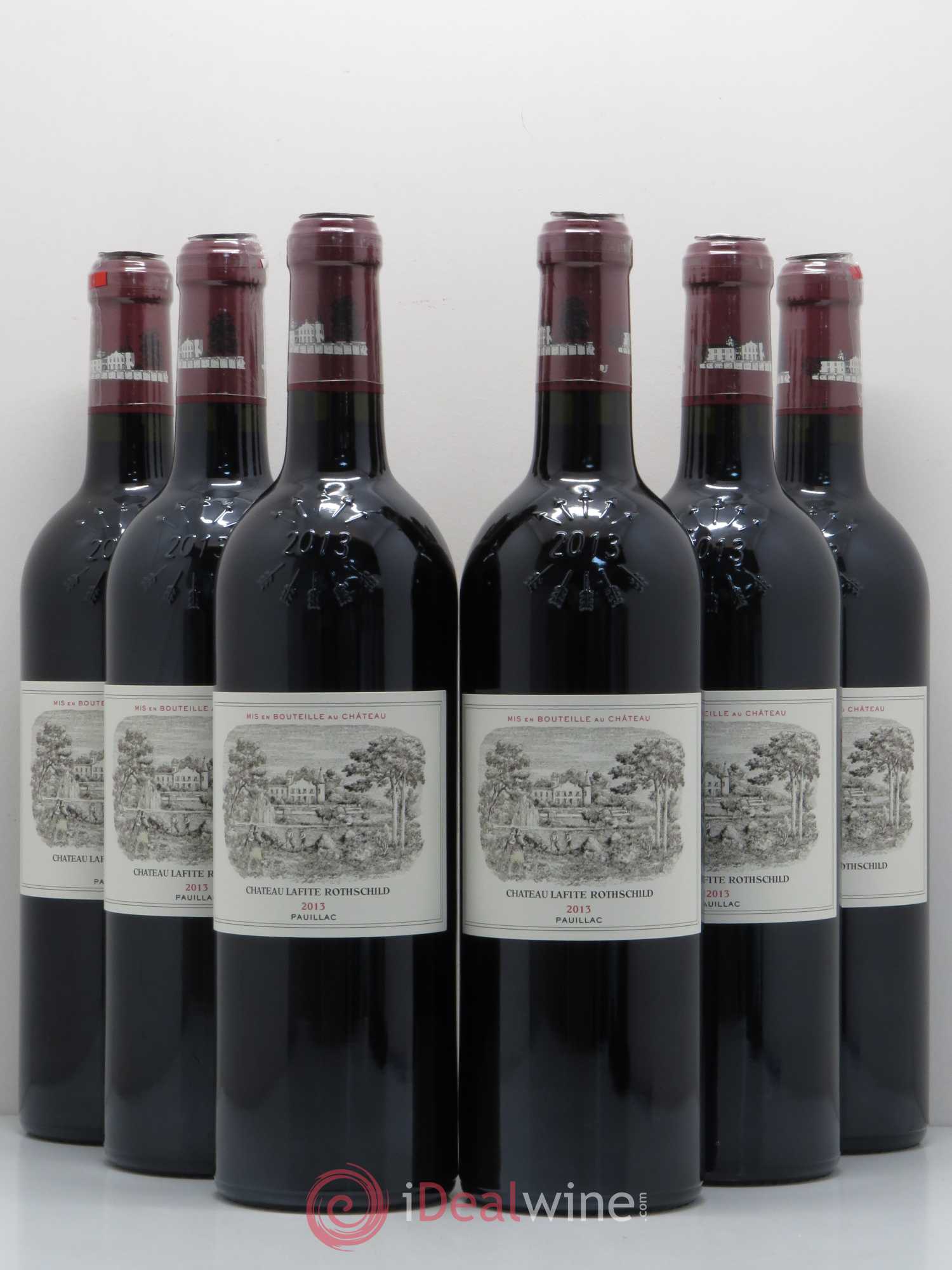 Château Lafite Rothschild 1er Grand Cru Classé 2013 - Lot de 6 bouteilles - 0