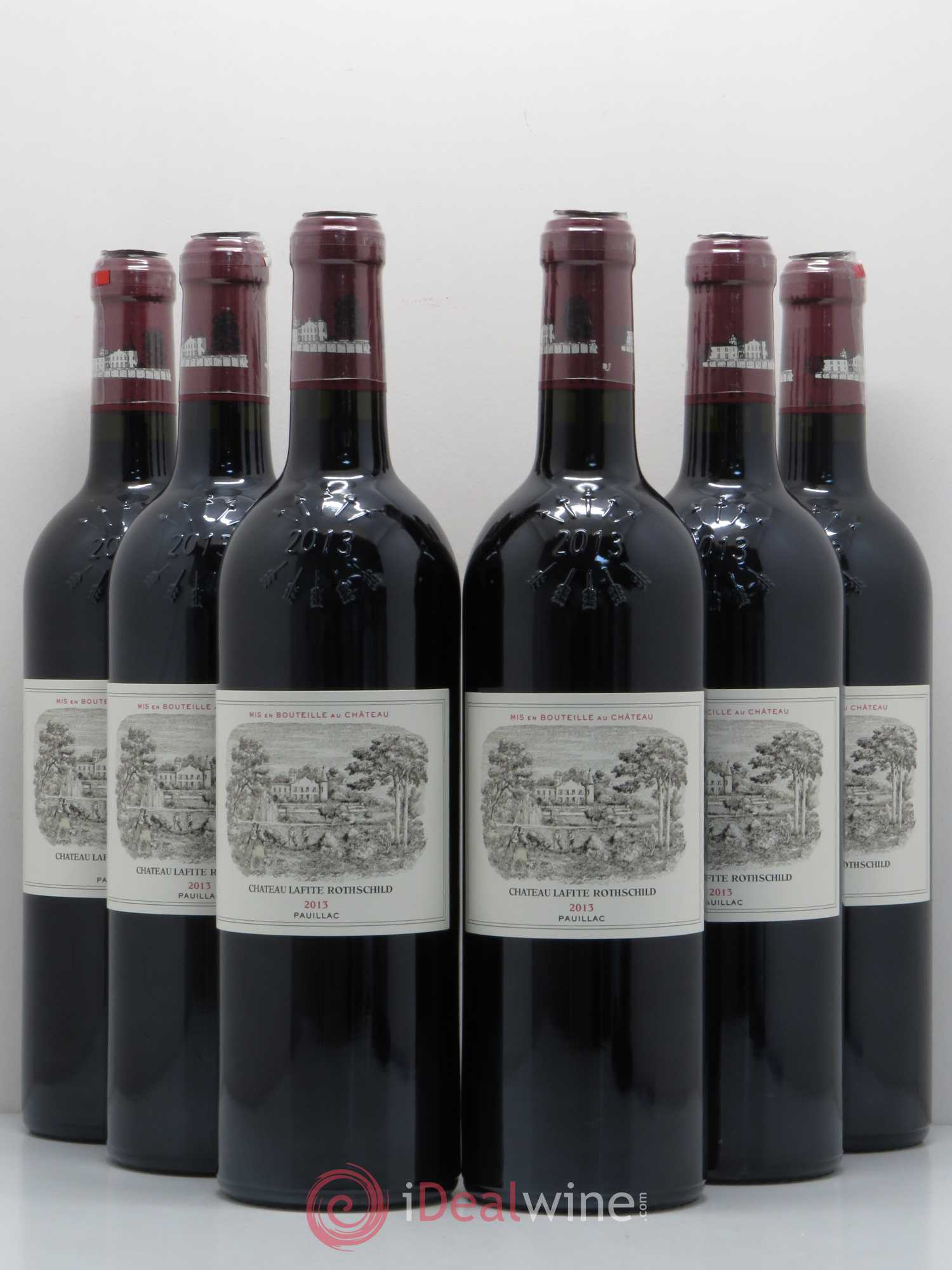 Château Lafite Rothschild 1er Grand Cru Classé 2013 - Lot de 6 bouteilles - 0