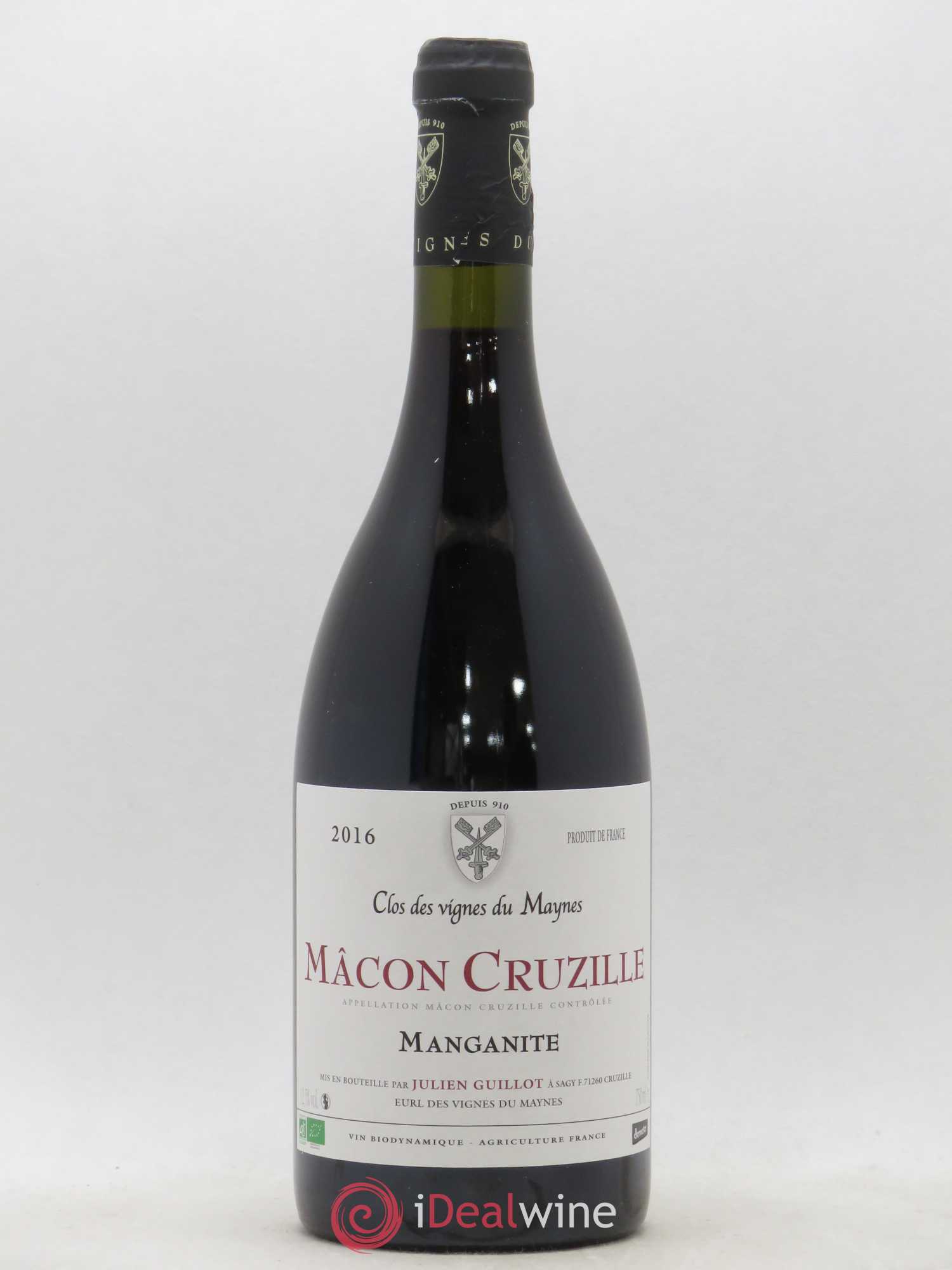 Mâcon-Cruzille Manganite Les Vignes du Maynes 2016 - Lot de 1 bouteille - 0