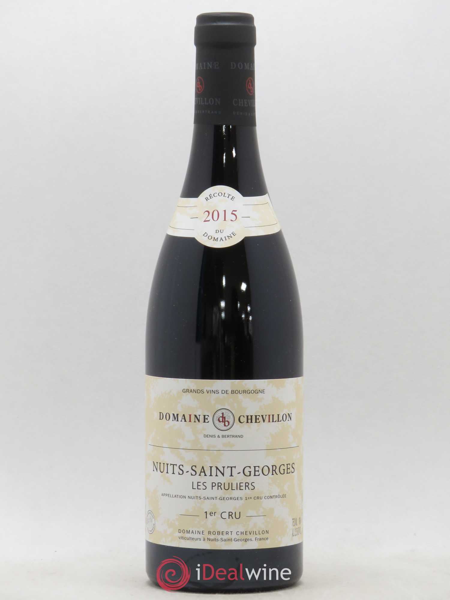 Nuits-Saint-Georges 1er Cru Les Pruliers Robert Chevillon 2015 - Lot de 1 bouteille - 0