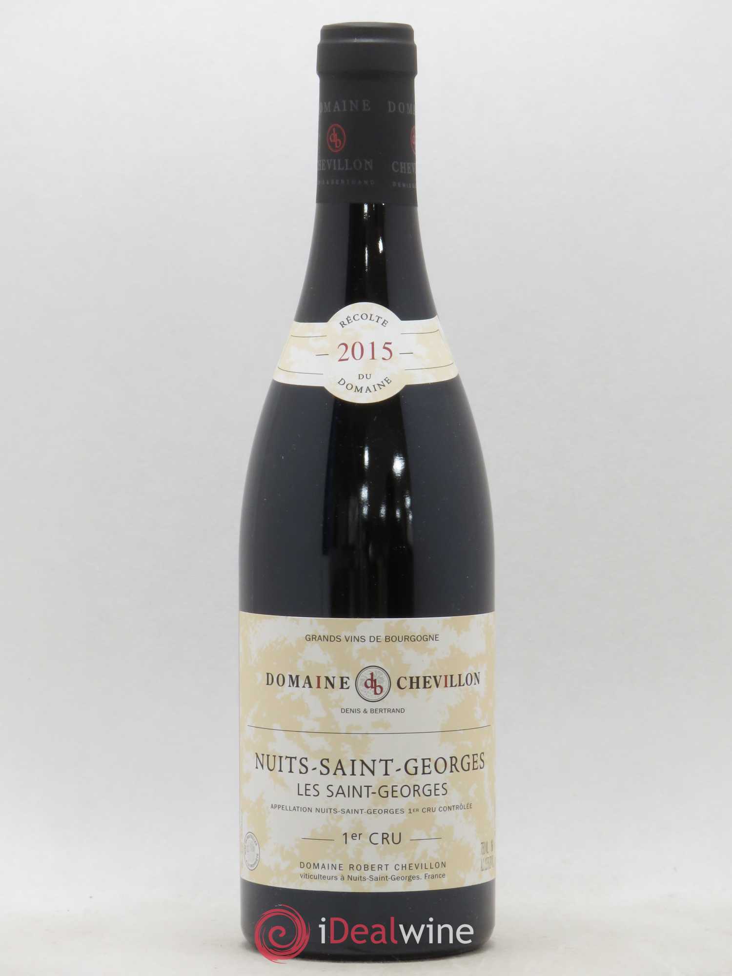 Nuits-Saint-Georges 1er Cru Les Saint Georges Robert Chevillon 2015 - Lot de 1 bouteille - 0