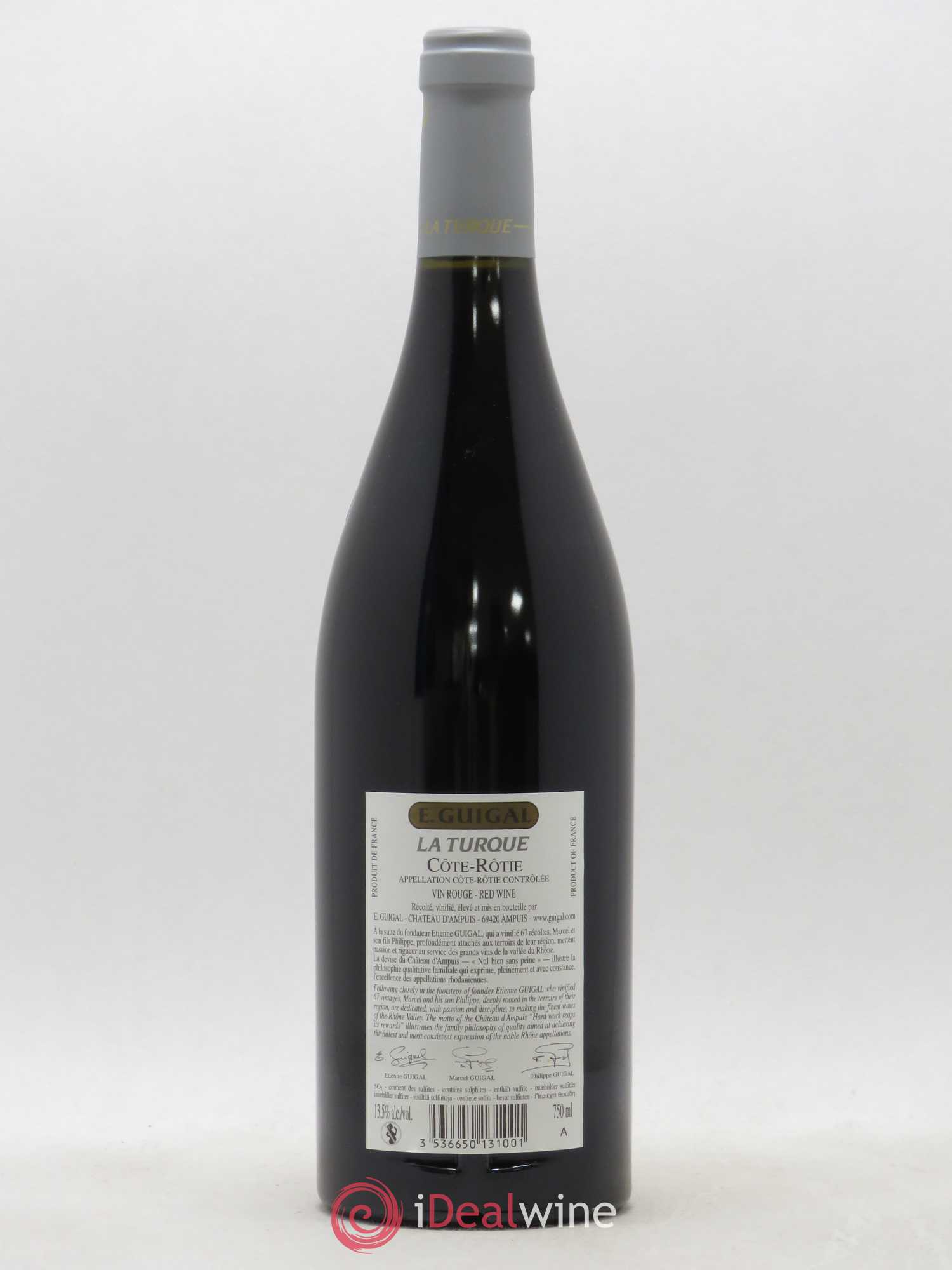 Côte-Rôtie La Turque Guigal 2012 - Lot de 1 bouteille - 1