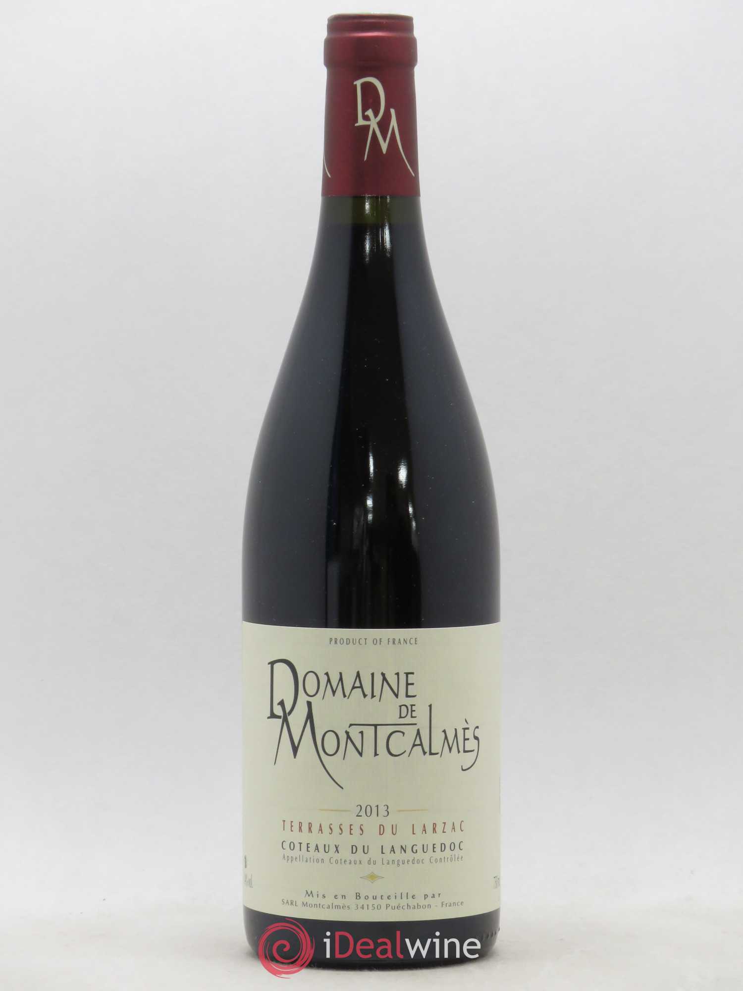 Terrasses du Larzac Domaine de Montcalmès Frédéric Pourtalié 2013 - Lot de 1 bouteille - 0