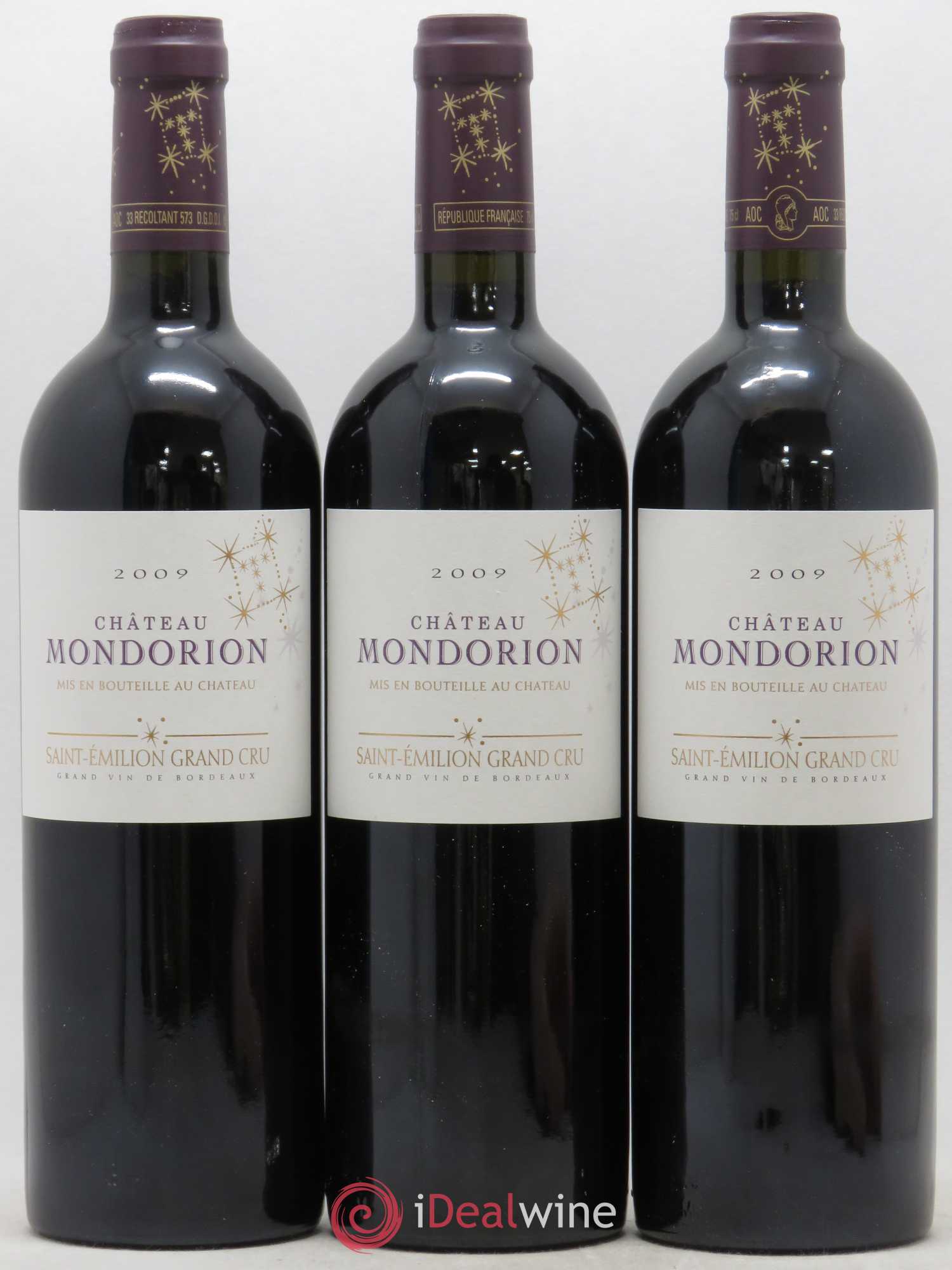 Saint-Émilion Grand Cru 2009 - Posten von 6 Flaschen - 1