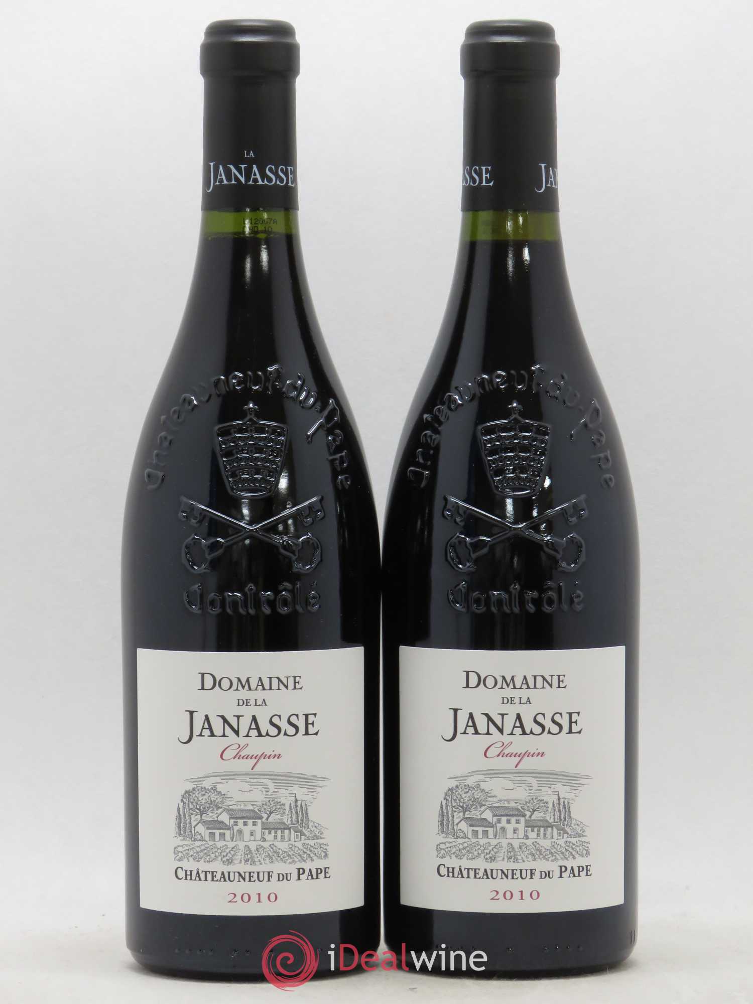 Châteauneuf-du-Pape Cuvée Chaupin La Janasse (Domaine de) 2010 - Lot de 2 bouteilles - 0