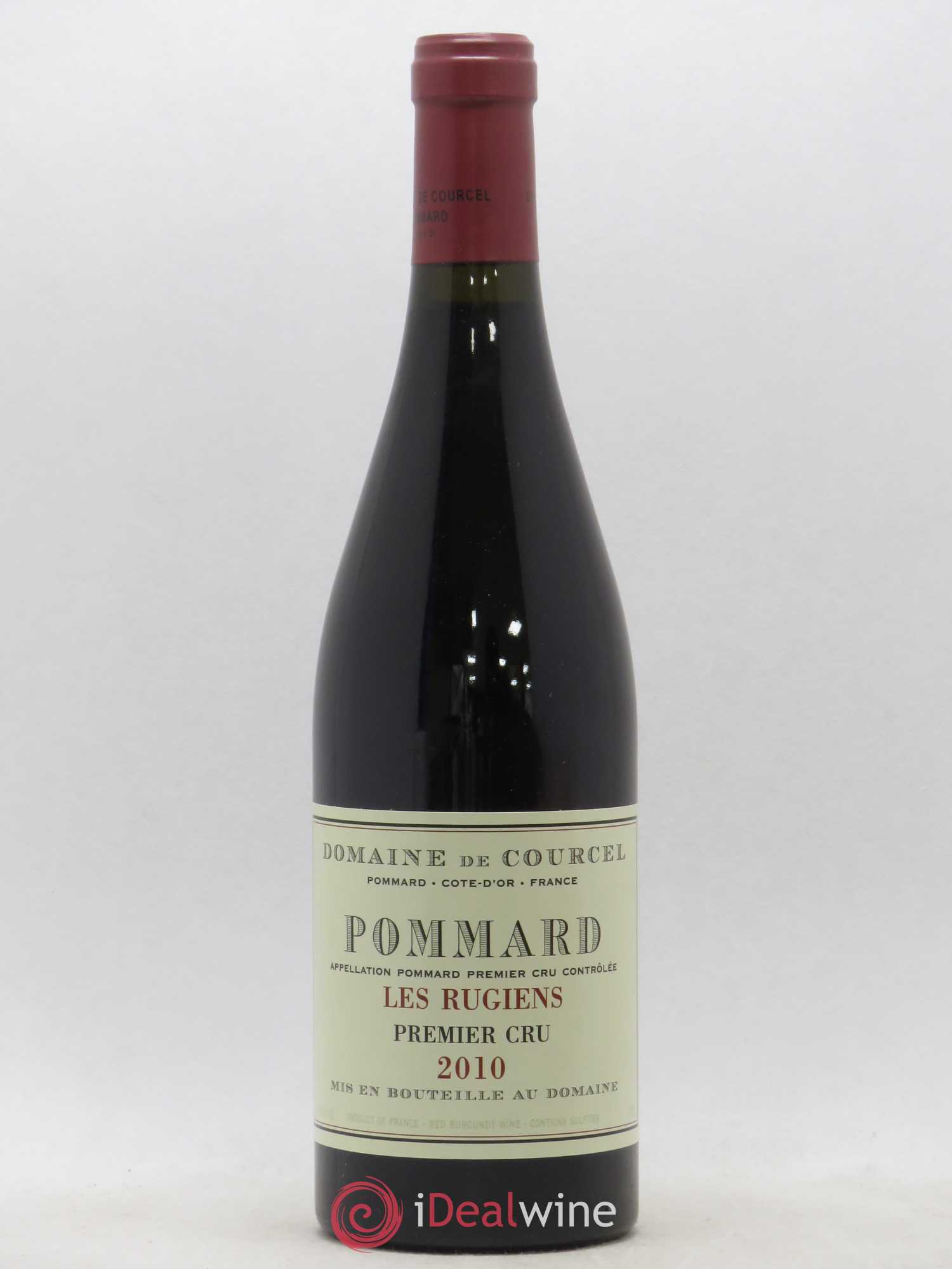 Pommard 1er Cru Les Rugiens de Courcel (Domaine) 2010 - Lot de 1 bouteille - 0