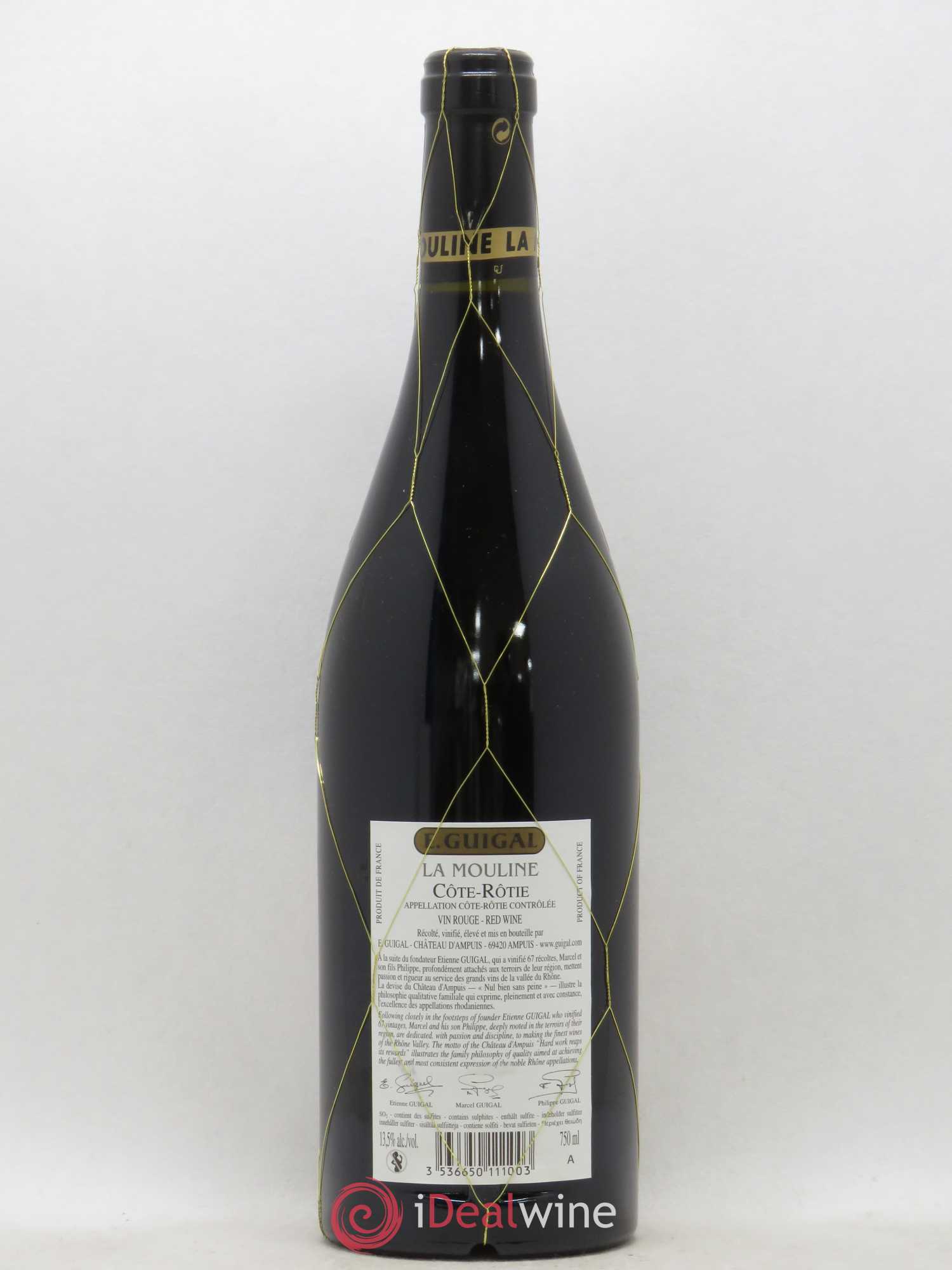 Côte-Rôtie La Mouline Guigal 2012 - Lot de 1 bouteille - 1
