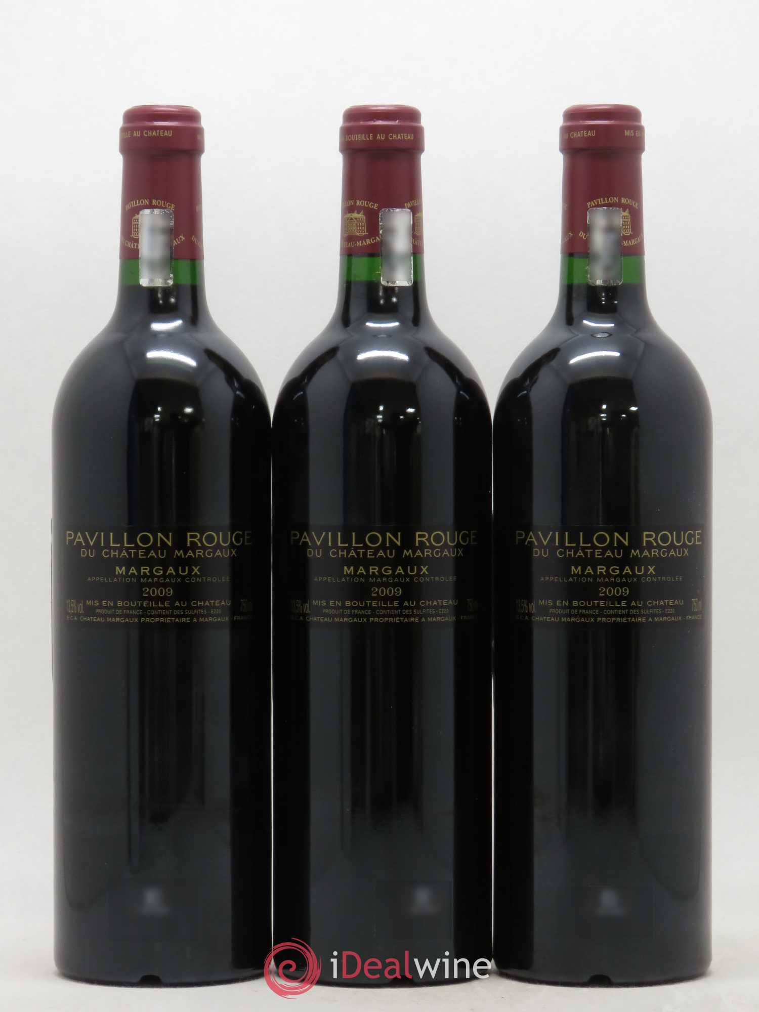 Pavillon Rouge du Château Margaux Second Vin 2009 - Lot de 3 bouteilles - 1