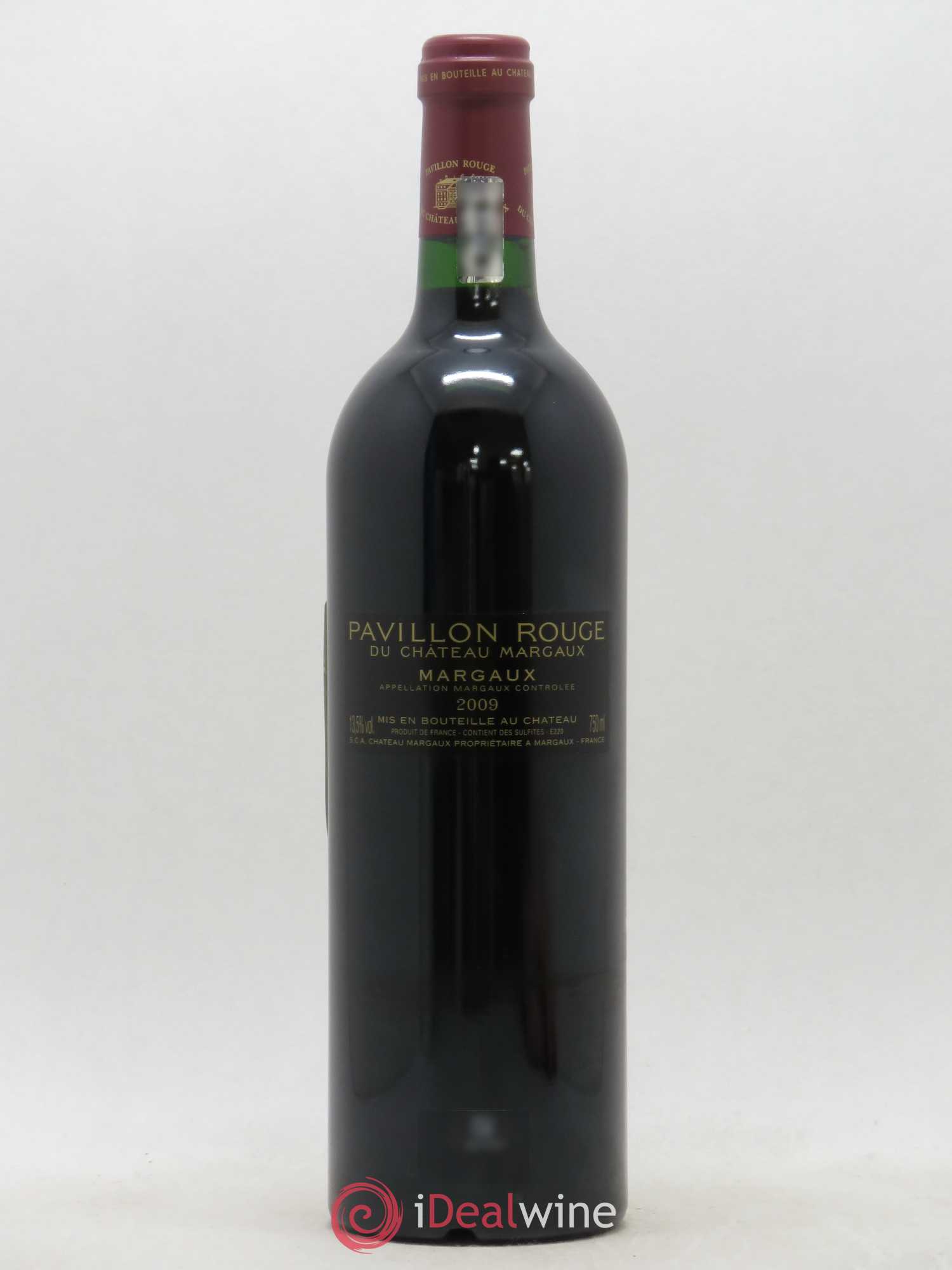 Pavillon Rouge du Château Margaux Second Vin 2009 - Lot de 1 bouteille - 1