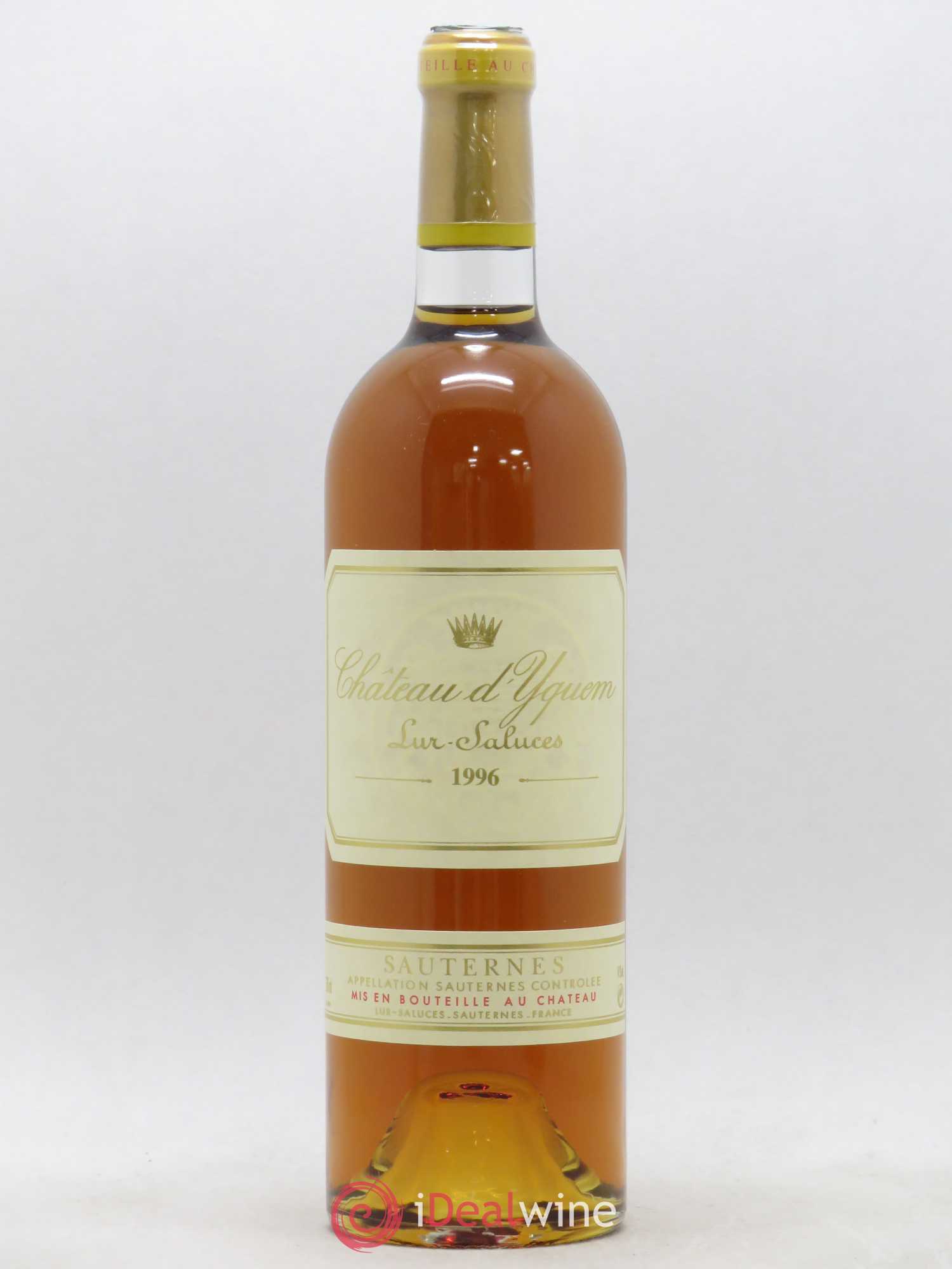 Château d' Yquem 1er Cru Classé Supérieur 1996 - Lot de 1 bouteille - 0