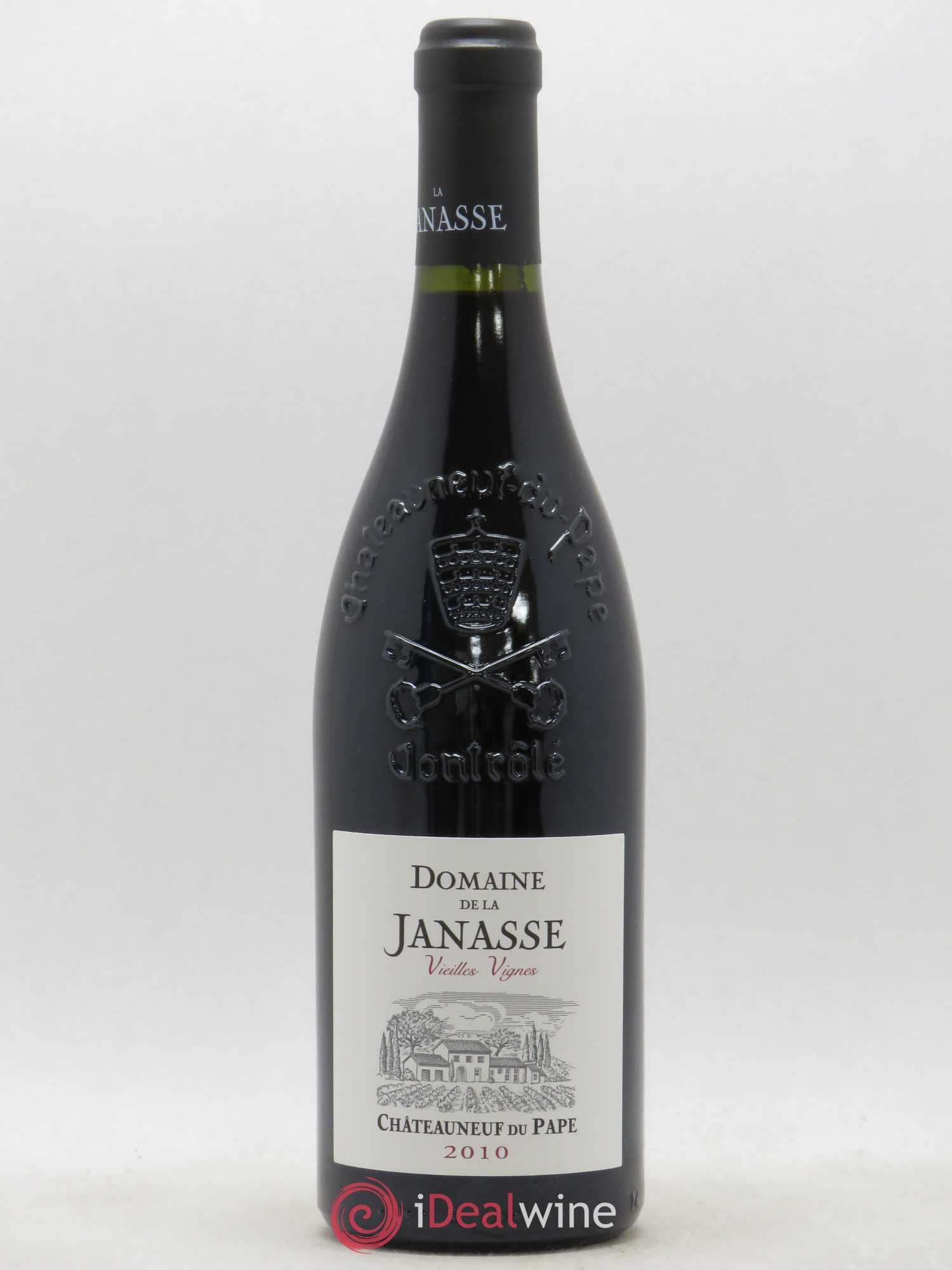 Châteauneuf-du-Pape Cuvée Vieilles Vignes La Janasse (Domaine de) 2010 - Lot de 1 bouteille - 0