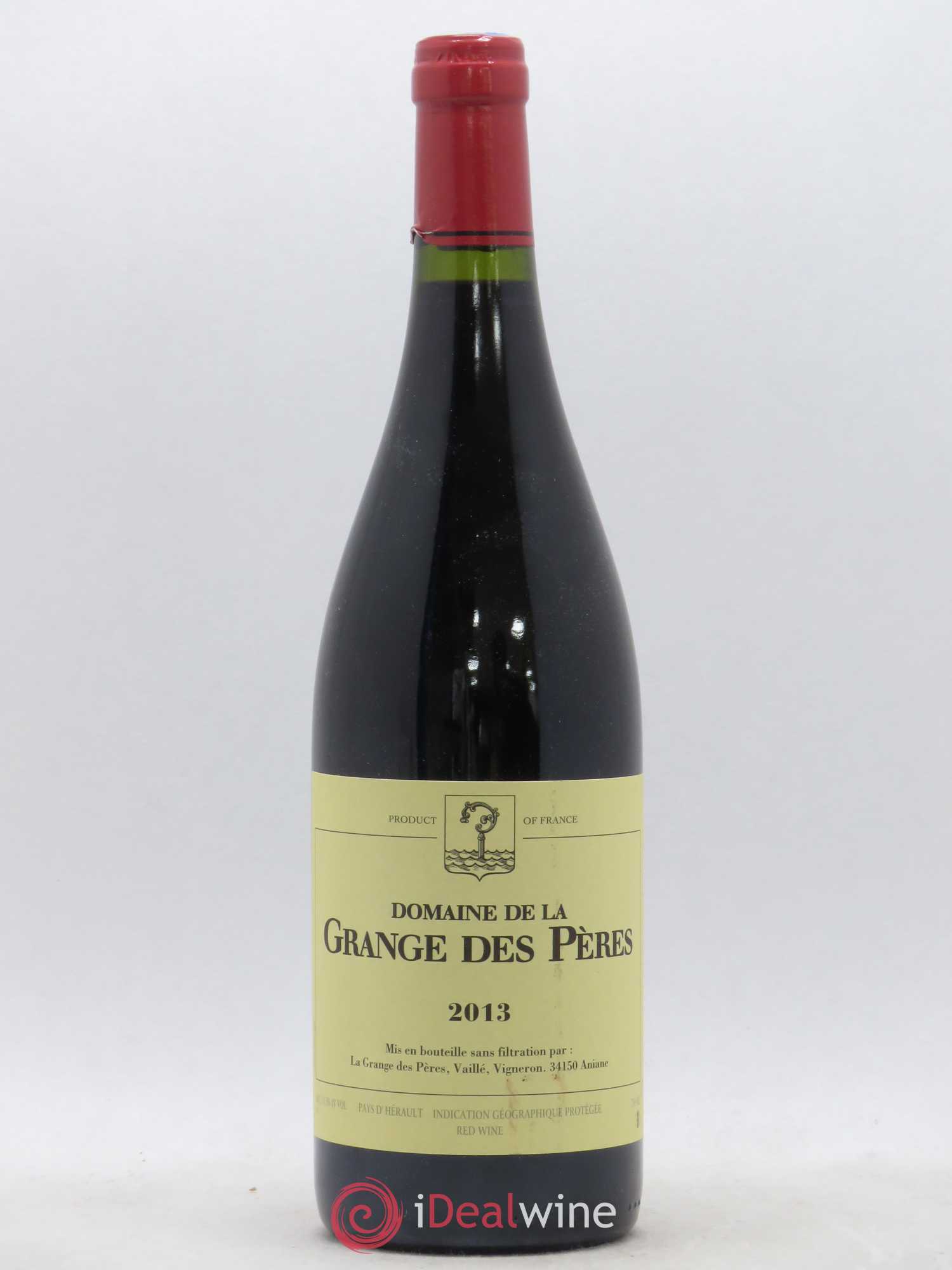 Pays d'Hérault Grange des Pères Laurent Vaillé 2013 - Lot de 1 bouteille - 0