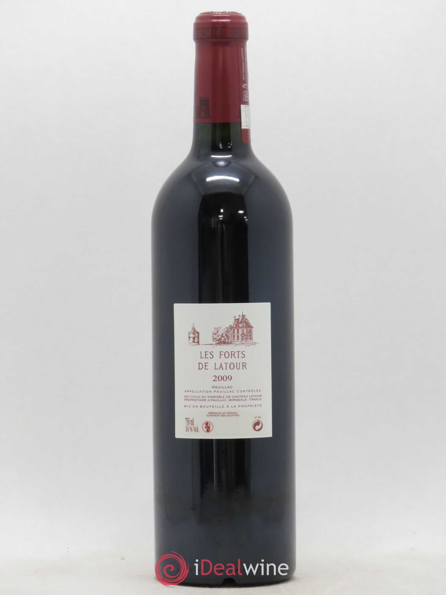 Les Forts de Latour Second Vin 2009 - Lot de 1 bouteille - 1
