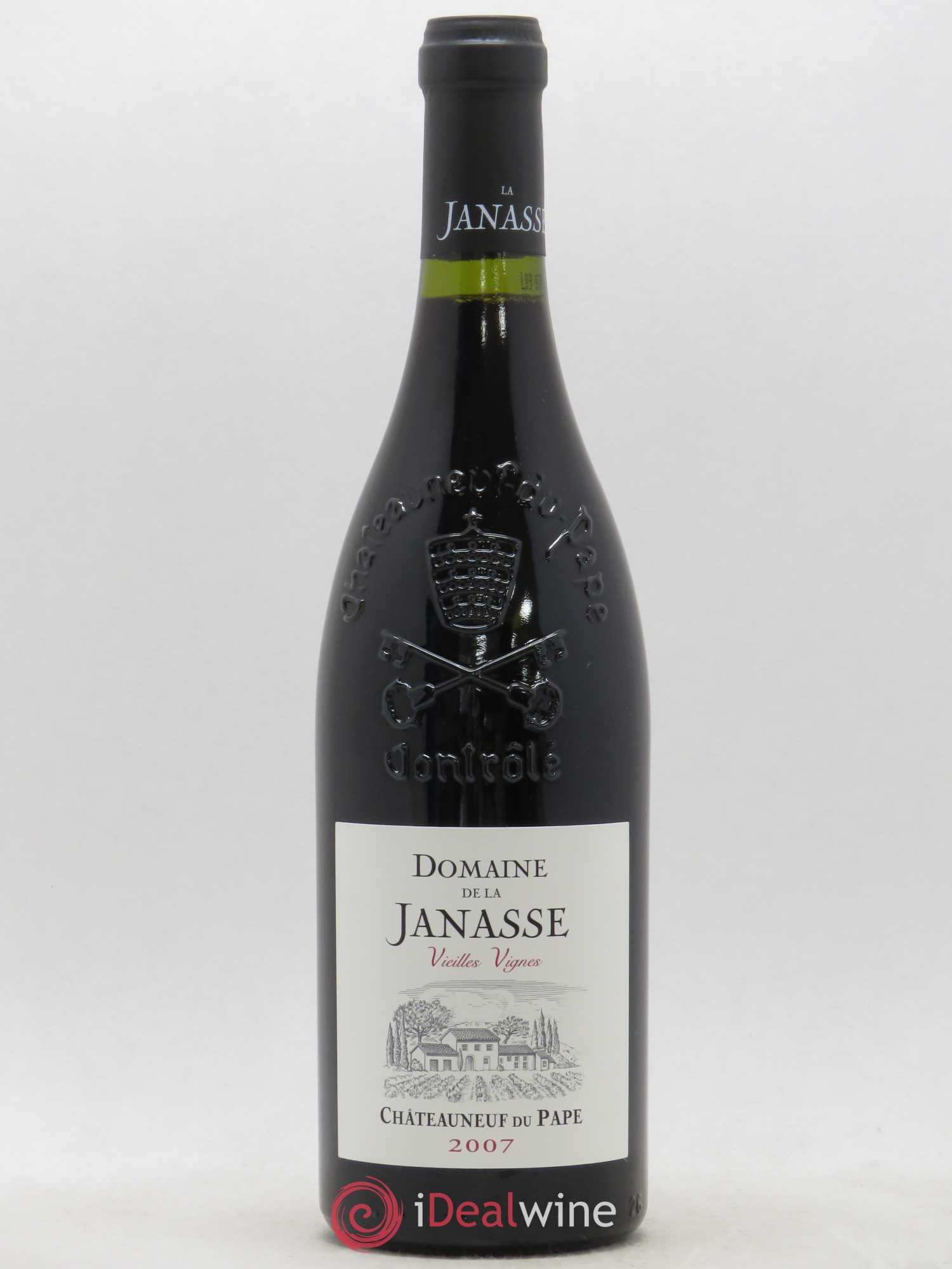 Châteauneuf-du-Pape Cuvée Vieilles Vignes La Janasse (Domaine de) 2007 - Lot de 1 bouteille - 0