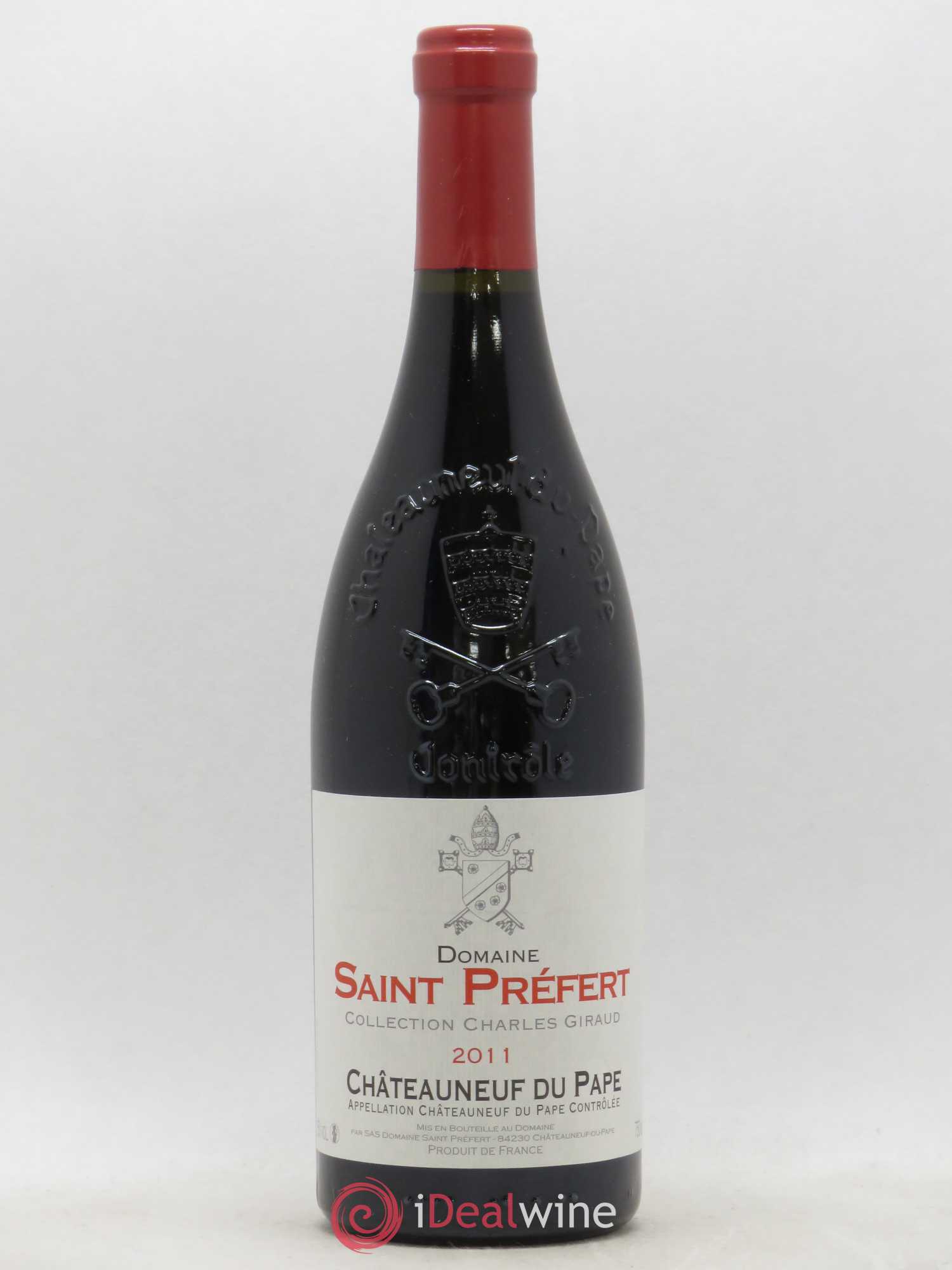 Châteauneuf-du-Pape Collection Charles Giraud Domaine Saint-Préfert 2011 - Lot de 1 bouteille - 0