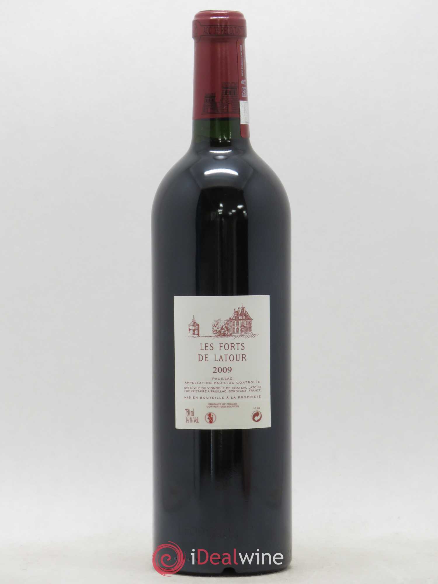 Les Forts de Latour Second Vin 2009 - Lot de 1 bouteille - 1
