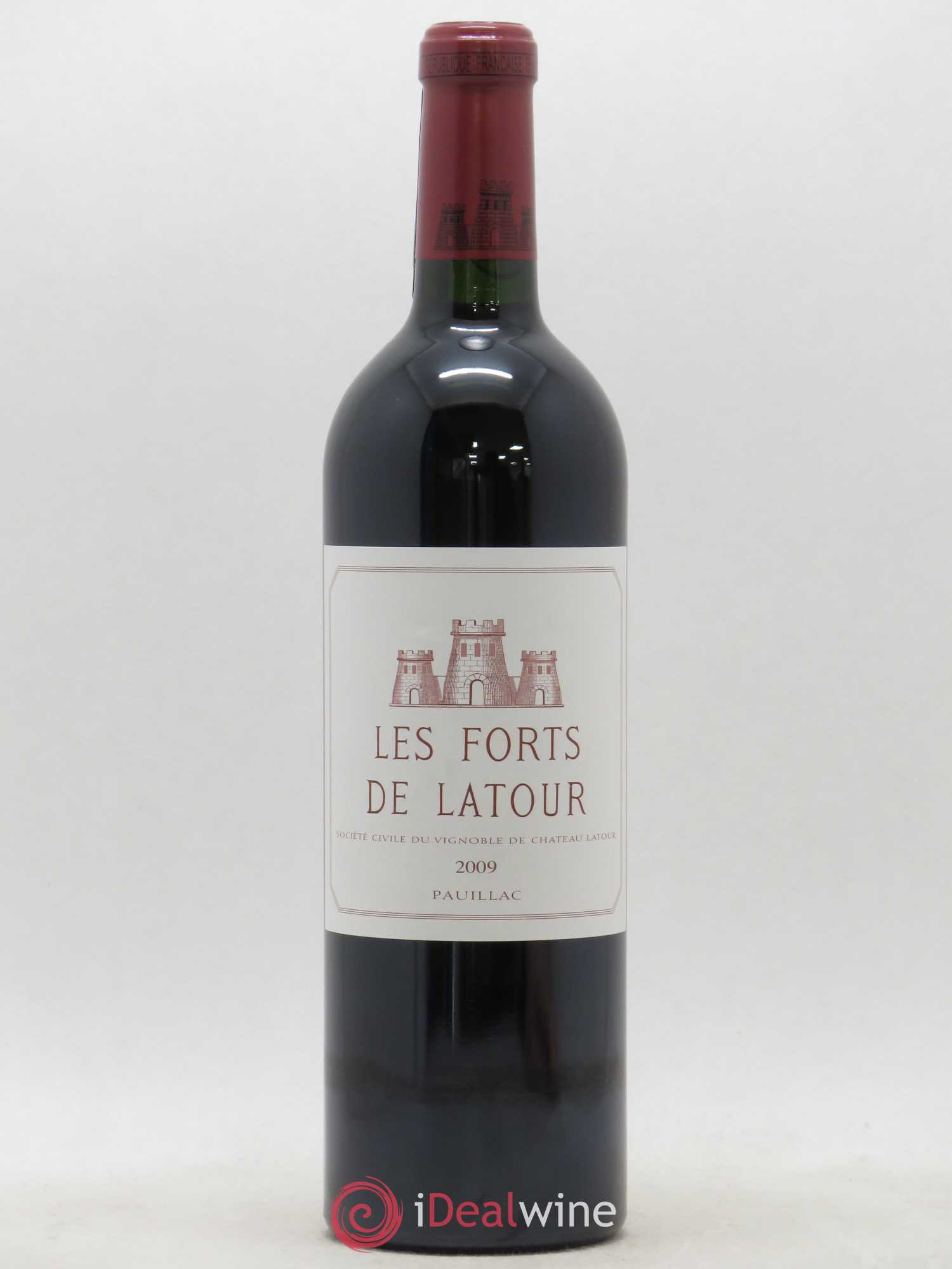 Les Forts de Latour Second Vin 2009 - Lot de 1 bouteille - 0