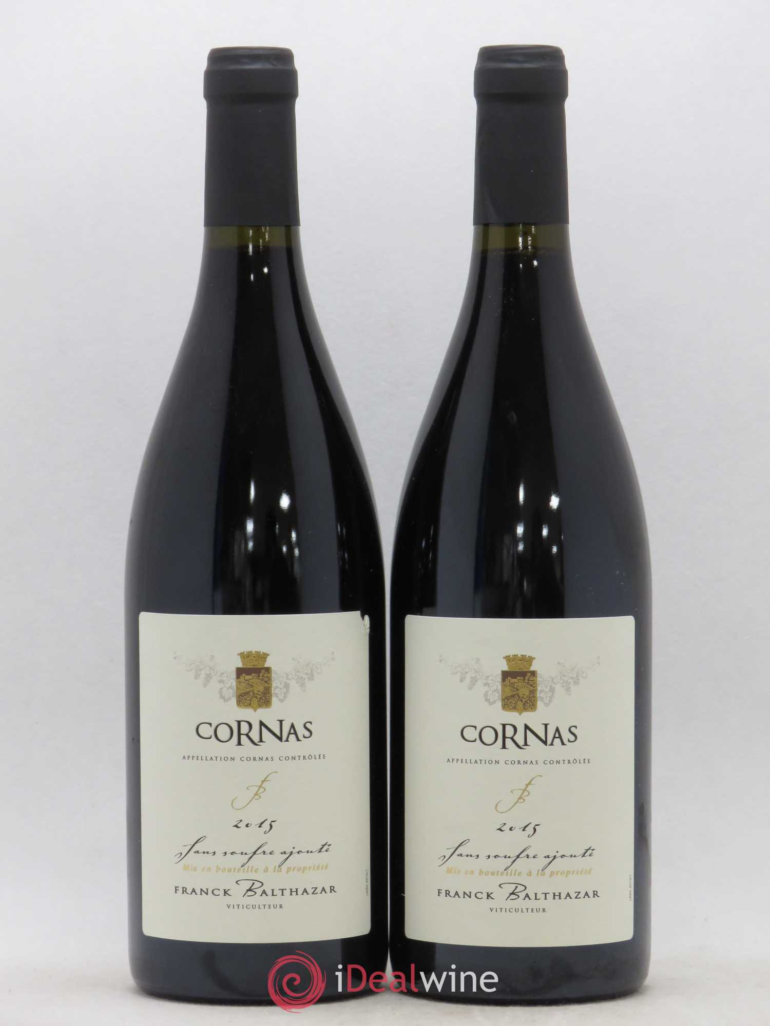 Cornas Cuvée sans soufre Franck Balthazar (Domaine) 2015 - Lot de 2 bouteilles - 0