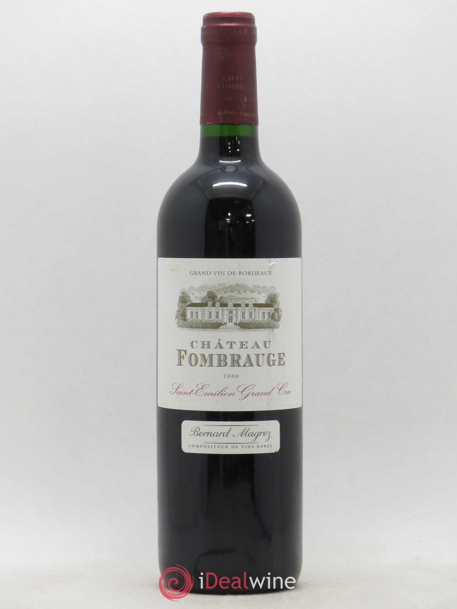 Château Fombrauge Grand Cru Classé 2006 - Lot de 1 bouteille - 0