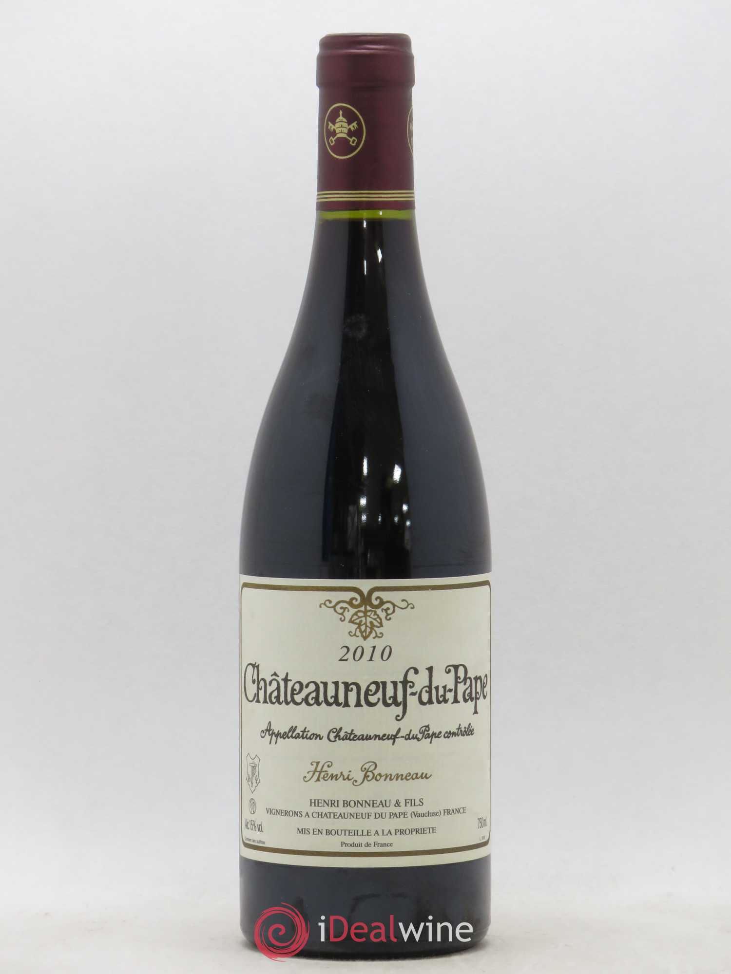 Châteauneuf-du-Pape Henri Bonneau Henri Bonneau & Fils 2010 - Lot de 1 bouteille - 0