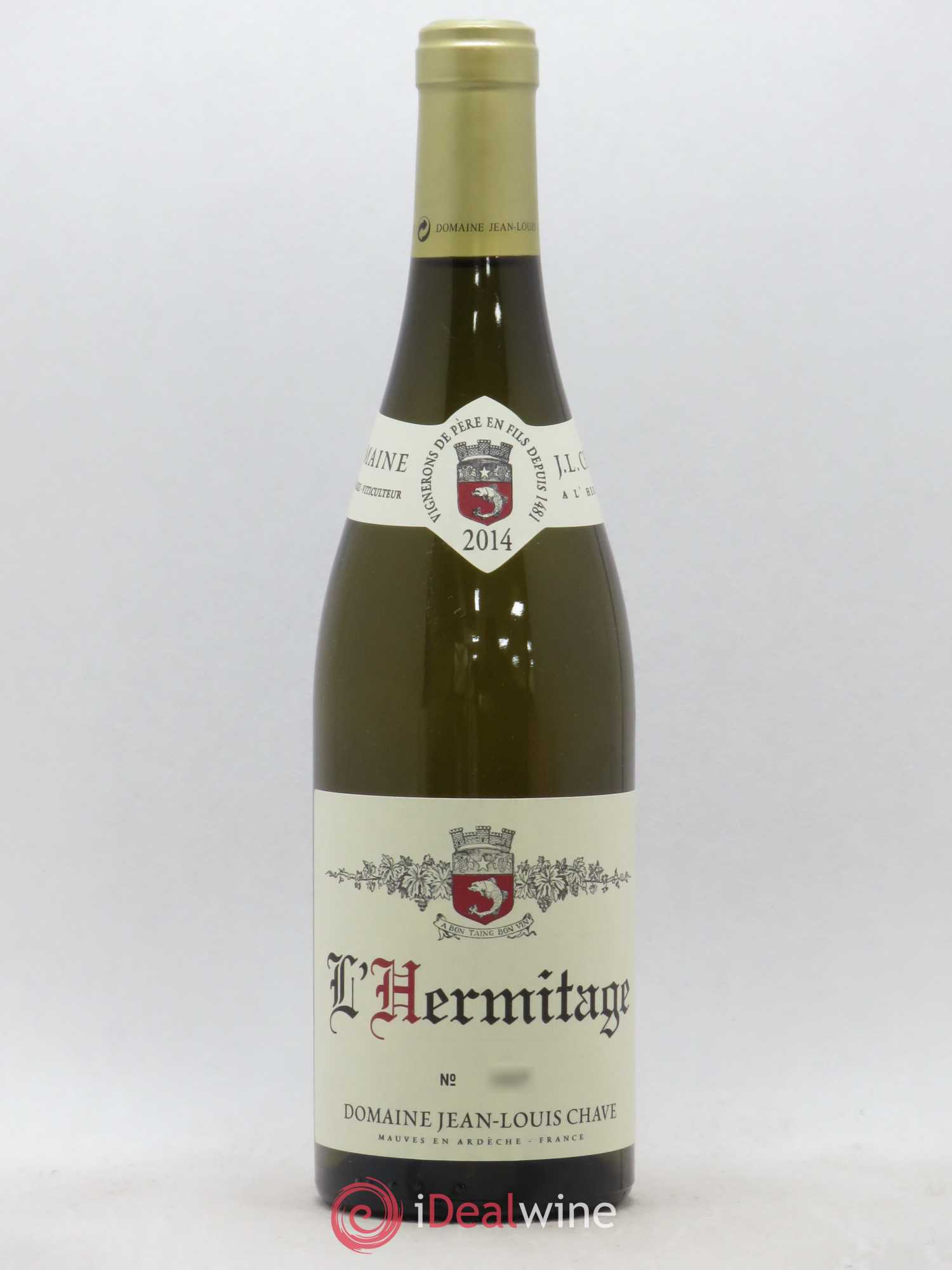 Hermitage Jean-Louis Chave 2014 - Lot de 1 bouteille - 0