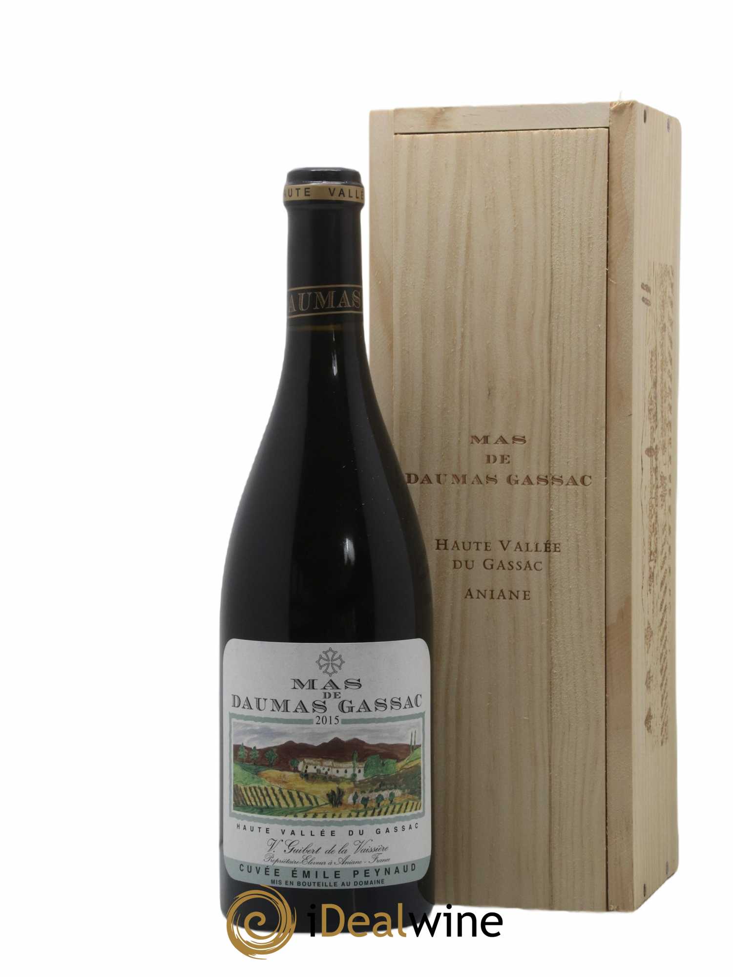 Pays d'Hérault Mas de Daumas Gassac Cuvée Emile Peynaud Famille Guibert de La Vaissière 2015 - Lot de 1 bouteille - 0