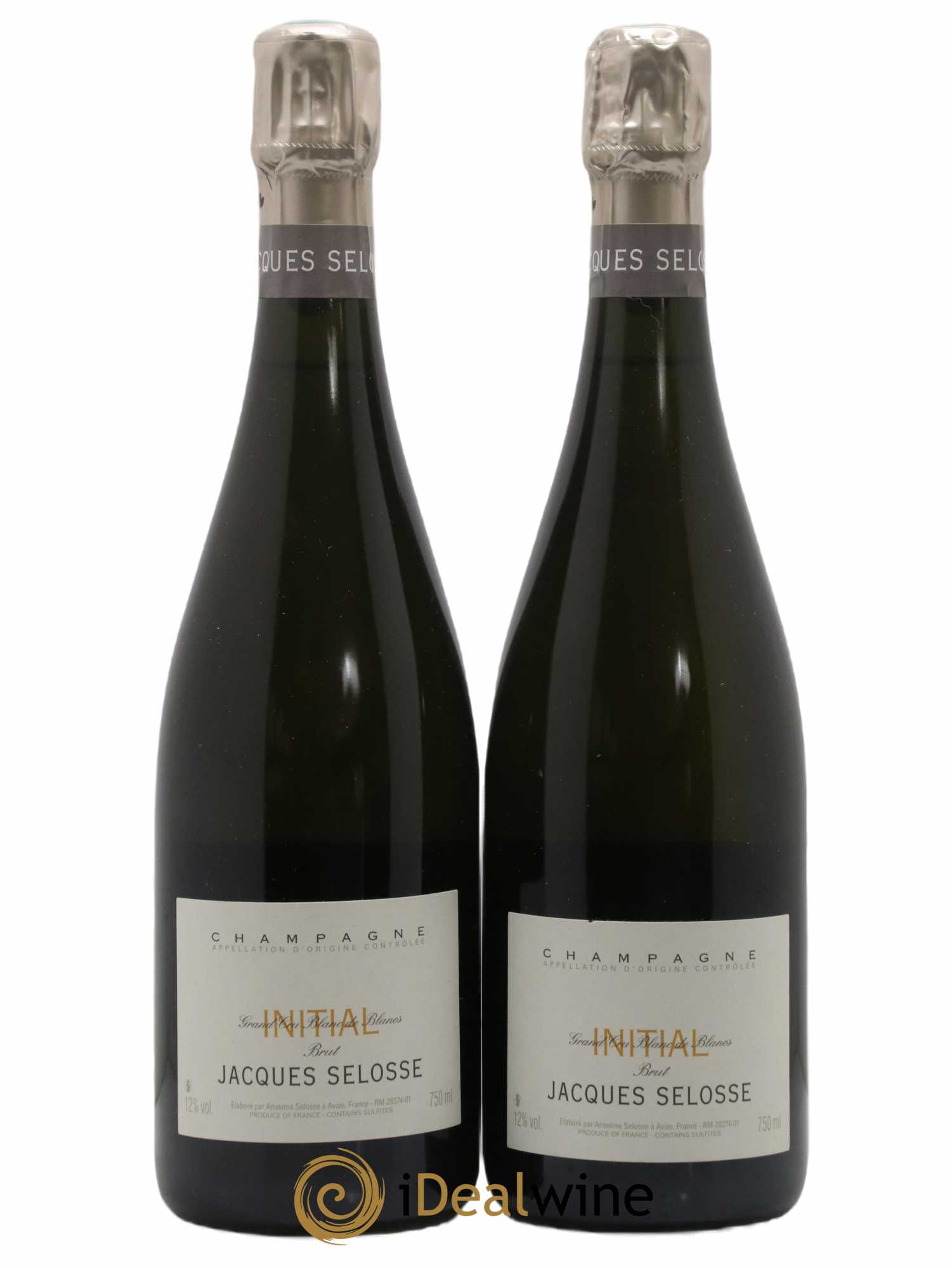 Initial Brut Jacques Selosse - Lot de 2 bouteilles - 0