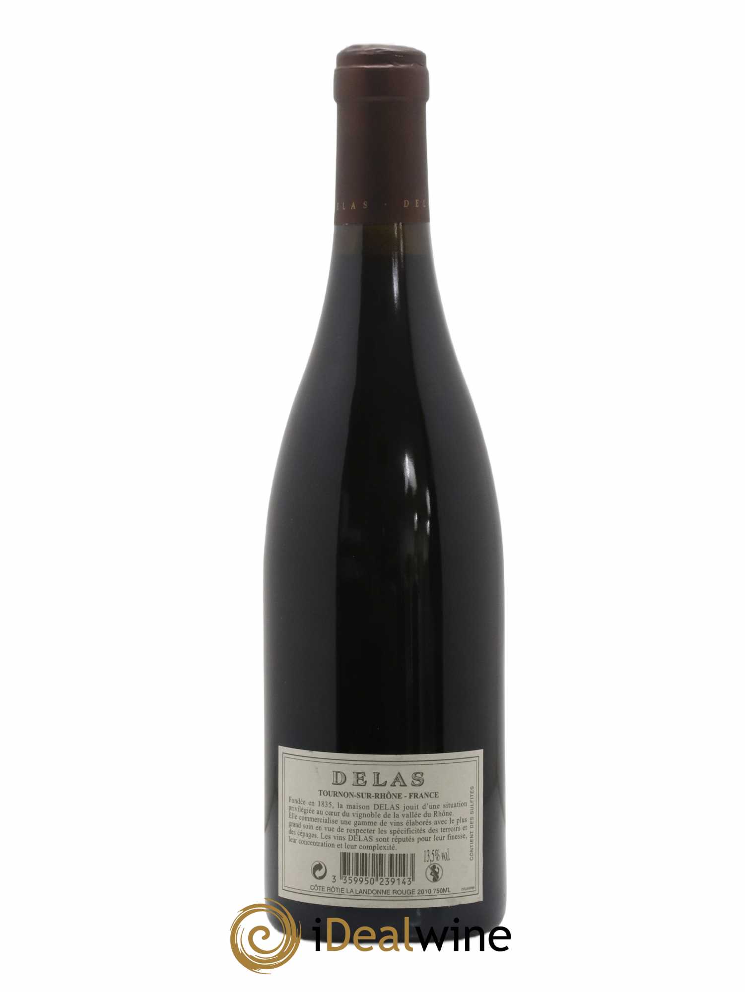 Côte-Rôtie La Landonne Delas Frères 2010 - Lot de 1 bouteille - 1